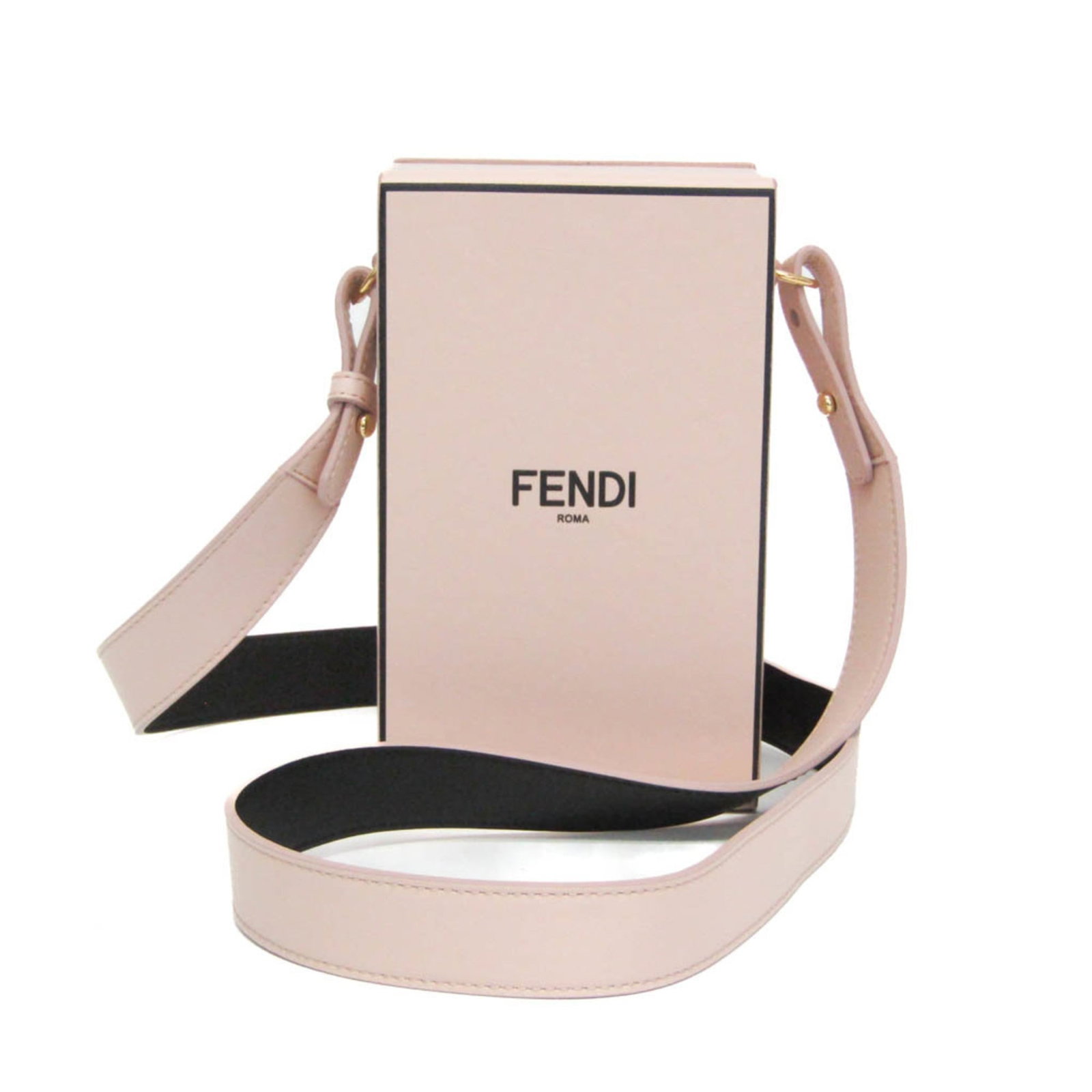 Shoulder Bag Fendi Leather: Shoulder Bag Fendi Leather Pink Fendi Leather Shoulder Bag with Magnetic Closure. This elegant bag features high-quality leather construction and a sleek design, measuring 17cm x 10cm x 7cm. With its 