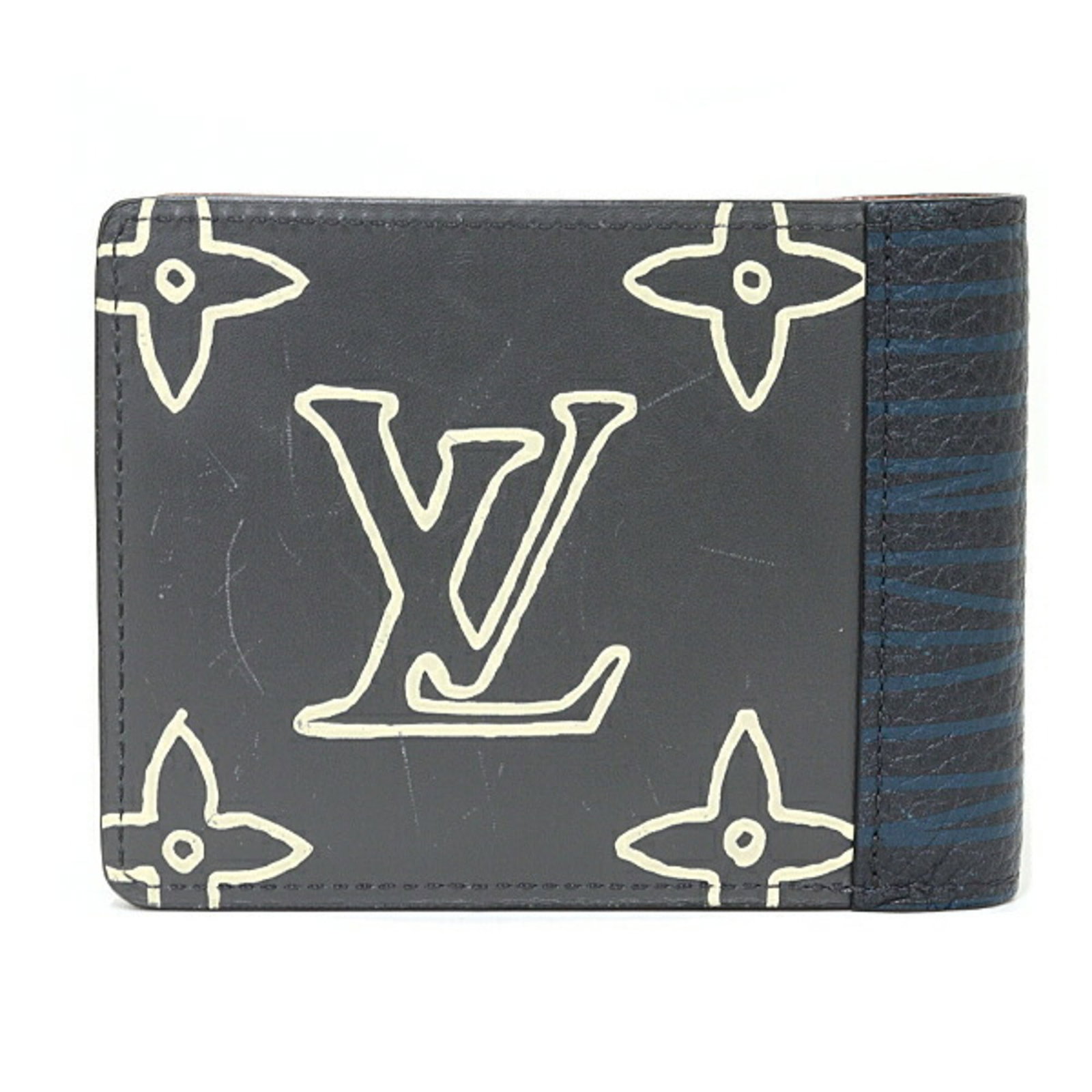 Louis Vuitton Wallet Bi Fold Monogram Eclipse Leather - 2