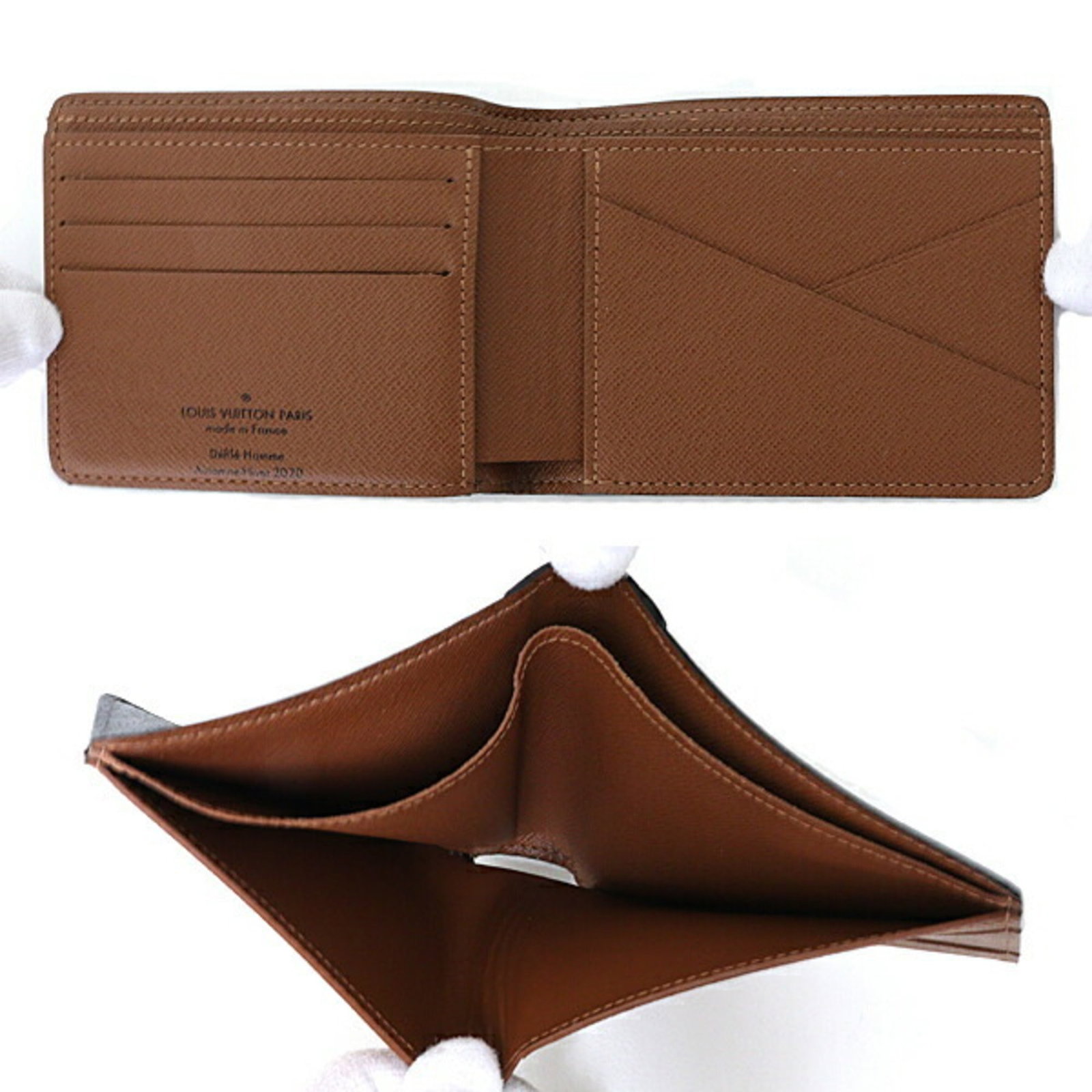 Louis Vuitton Wallet Bi Fold Monogram Eclipse Leather - 6