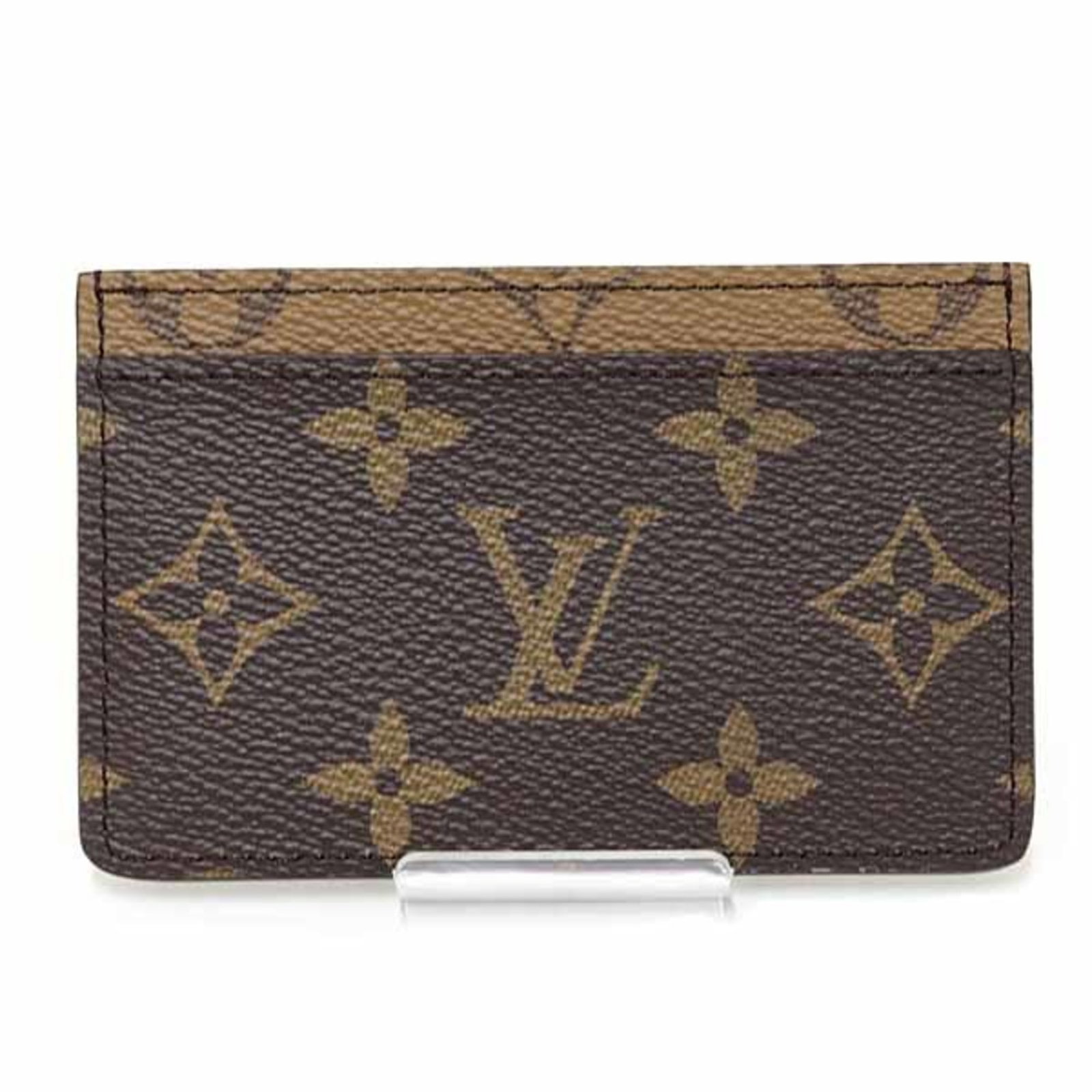 Louis Vuitton Monogram Card Case Reverse - 3