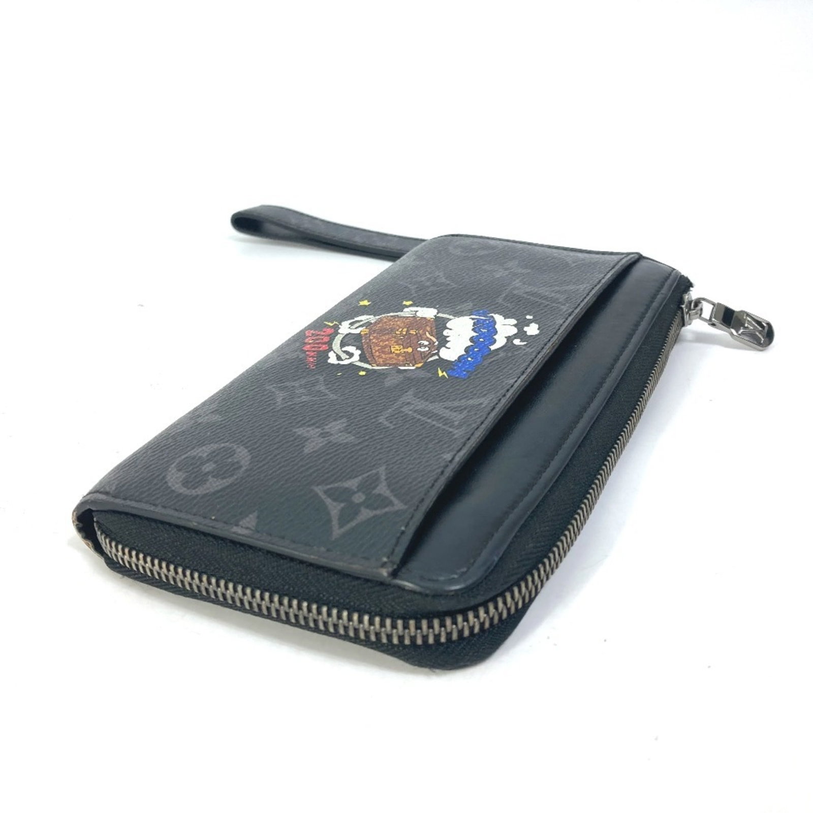Monogram Eclipse Bi Fold Wallet Vuitton Louis - 3