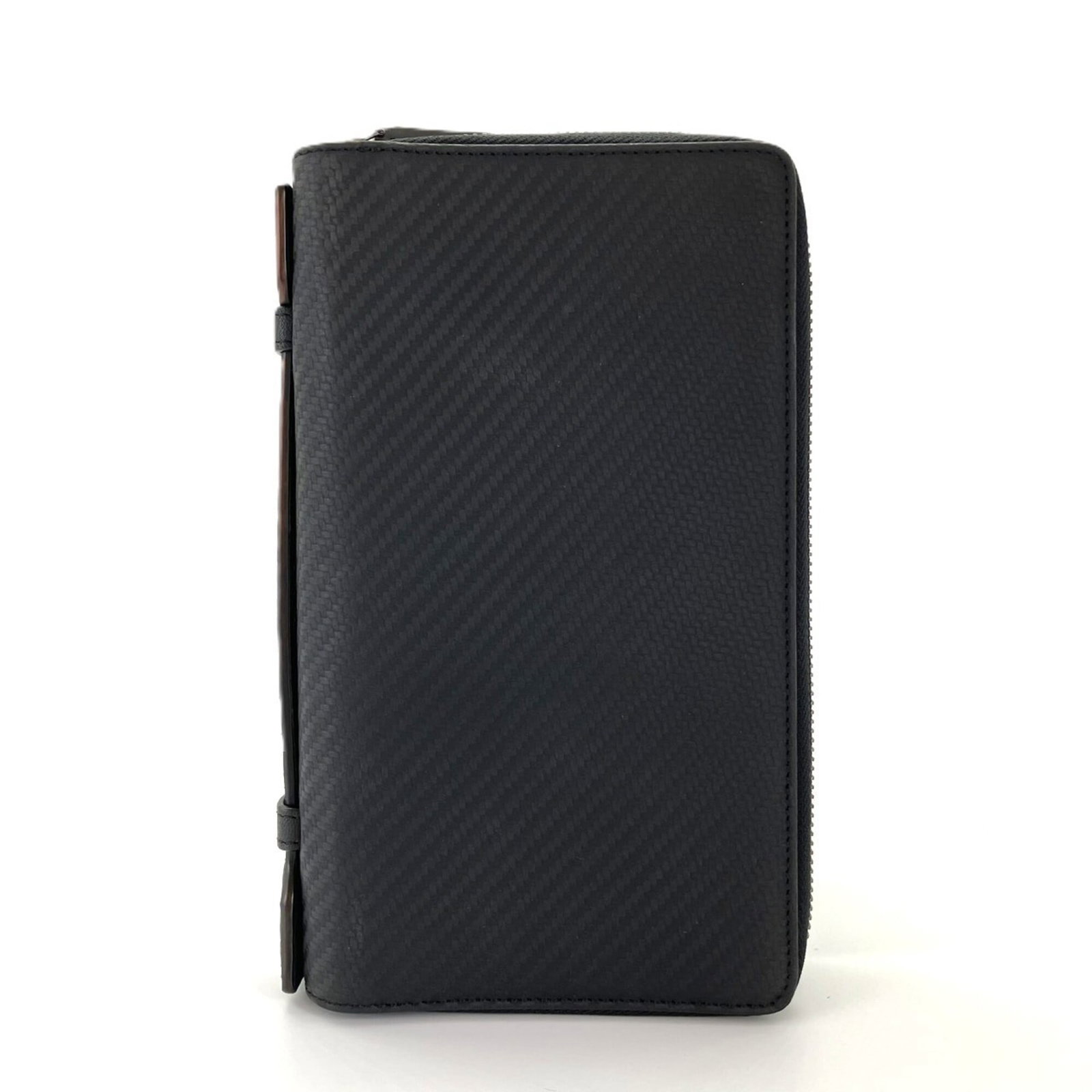 Dunhill Long Wallet (Bi-Fold) Leather: Dunhill Long Wallet (Bi-Fold) Leather The Dunhill Long Wallet (Bi-Fold) Leather is a sleek and sophisticated accessory, boasting a classic bi-fold design with clean lines and understated elegance.