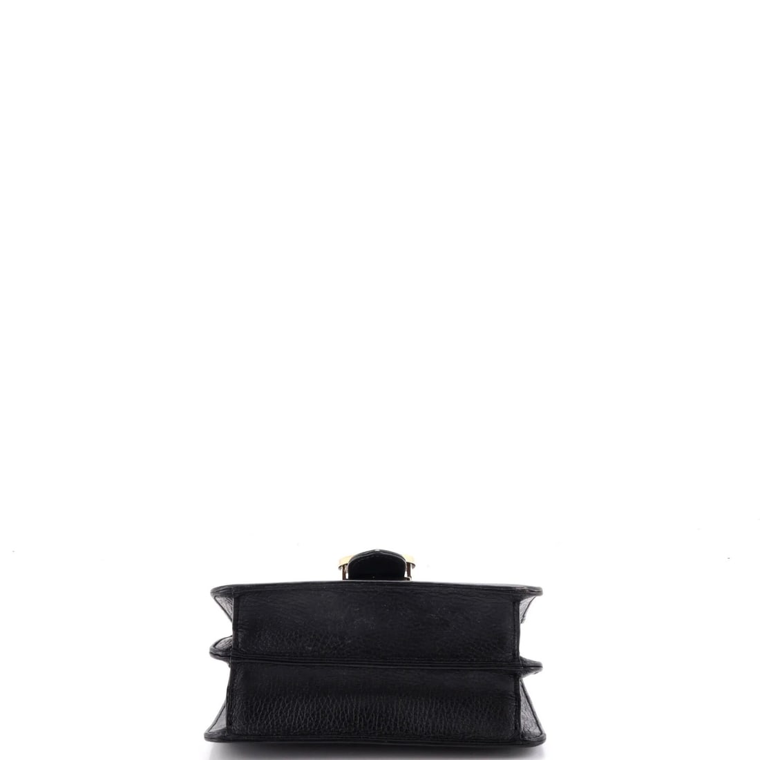 Small leather bag interlocking shoulder Gucci - 4