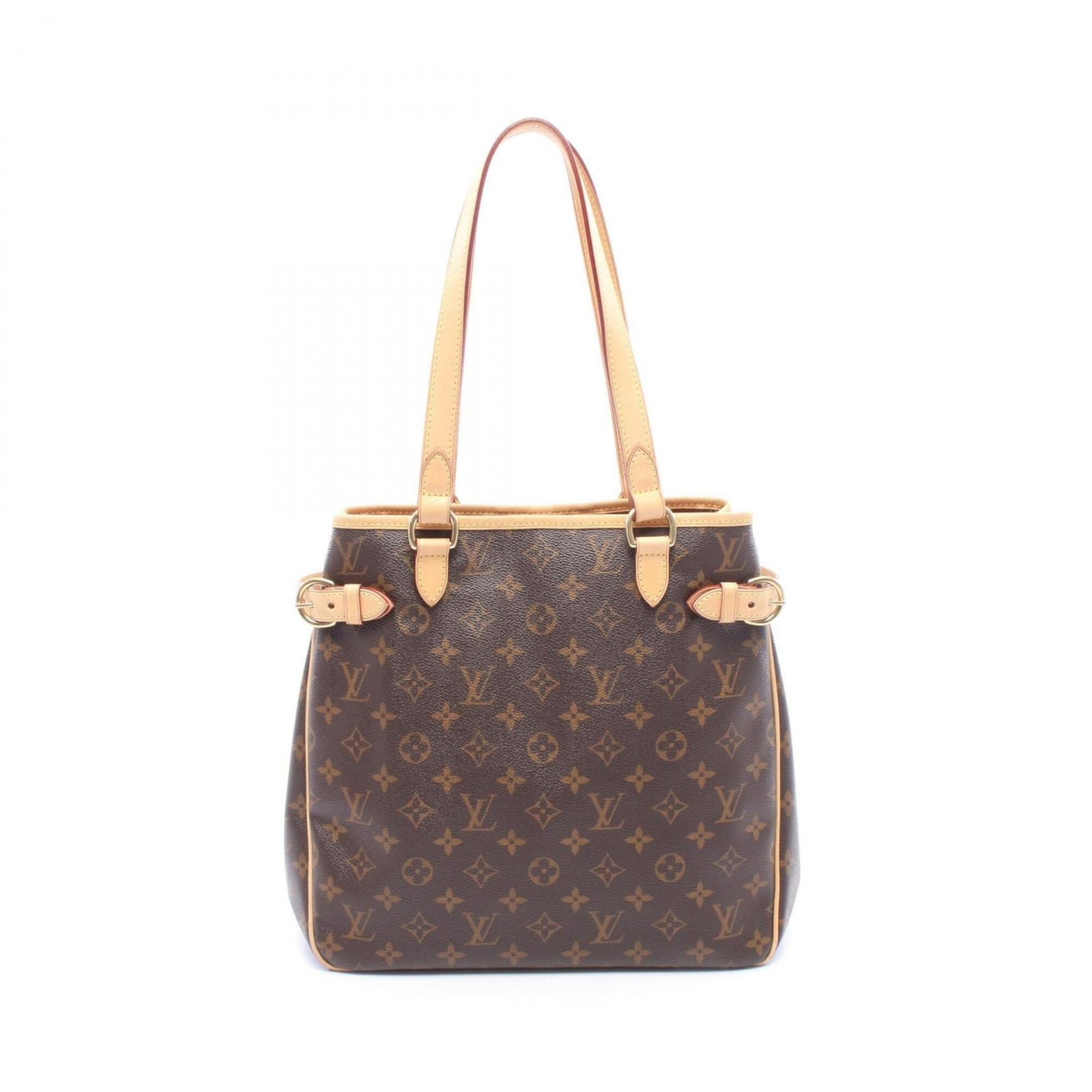 Louis Vuitton Tote Bag Coated Canvas Leather: Louis Vuitton Tote Bag Coated Canvas Leather Coated canvas and leather come together in this iconic Louis Vuitton tote bag, boasting the signature monogram pattern. Measuring 29cm x 30cm x 13cm, it fe