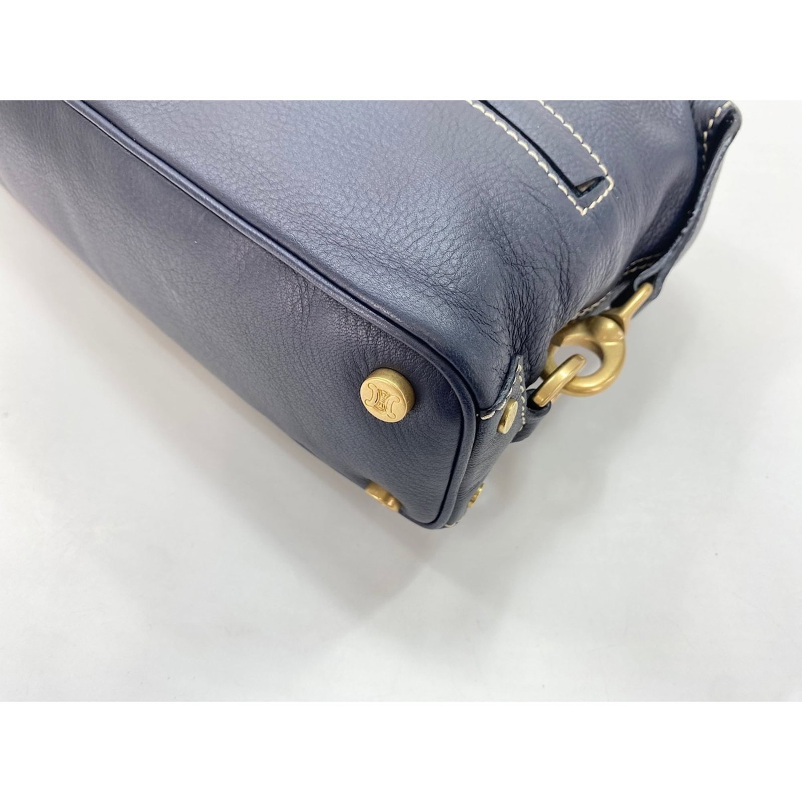 Handbag Celine Leather - 6