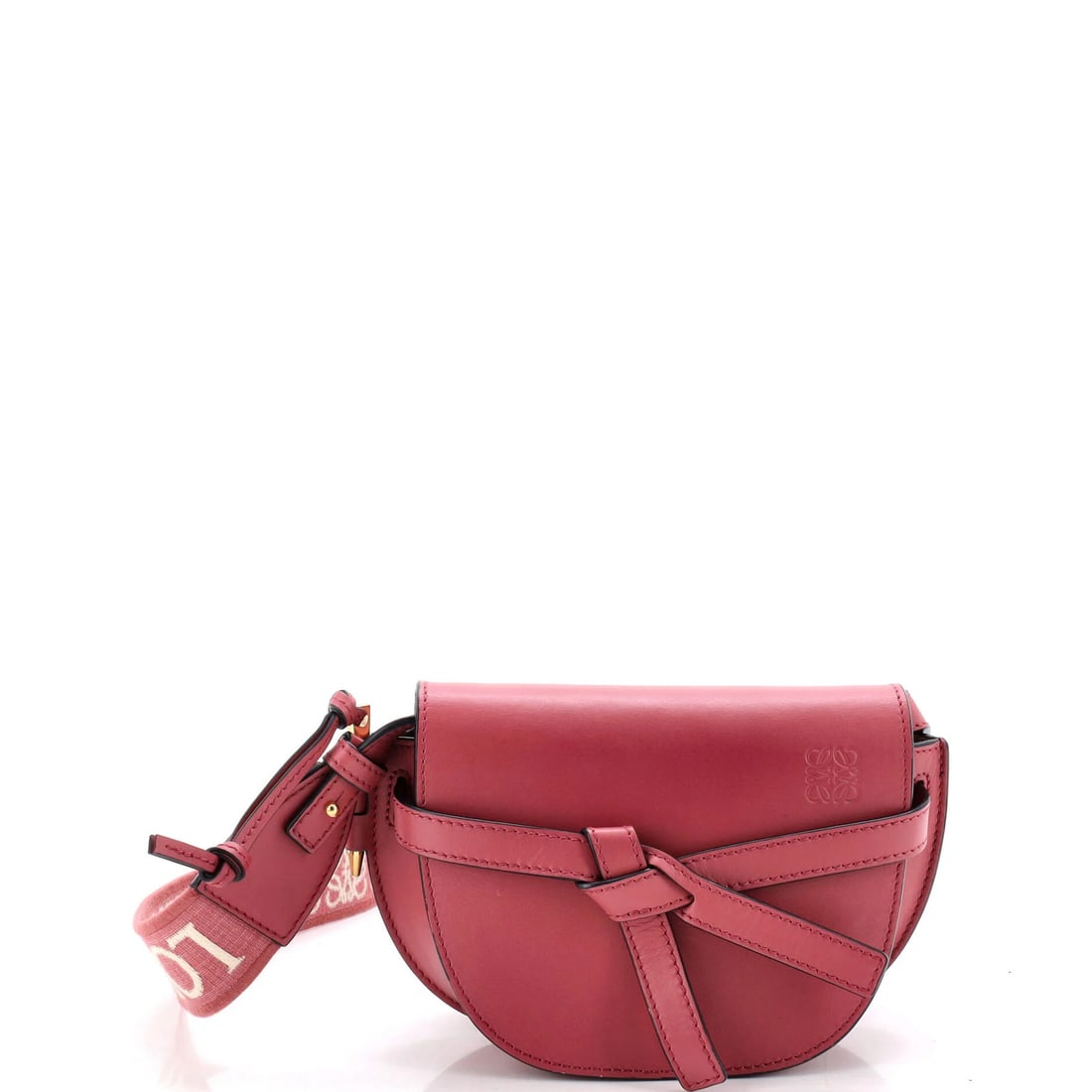 Leather Gate Mini Bag Shoulder Dual Loewe: Leather Gate Mini Bag Shoulder Dual Loewe This stunning Loewe Leather Gate Mini Bag features a chic cross body design with dual shoulder straps, perfect for adding a touch of elegance to any outfit.