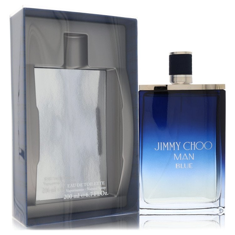 Jimmy Choo Man Blue by Jimmy Choo Eau De Toilette Spray 6.7 oz (1 of 1)