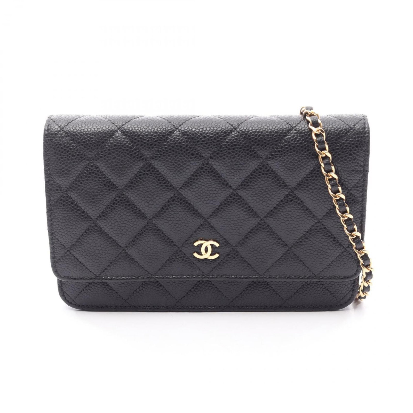 Calfskin handbag bag shoulder Chanel: Calfskin handbag bag shoulder Chanel Calfskin handbag bag shoulder from Chanel features grained material and a sleek black design. The compact size, measuring 12cm x 19cm x 3.5cm, makes it a convenien