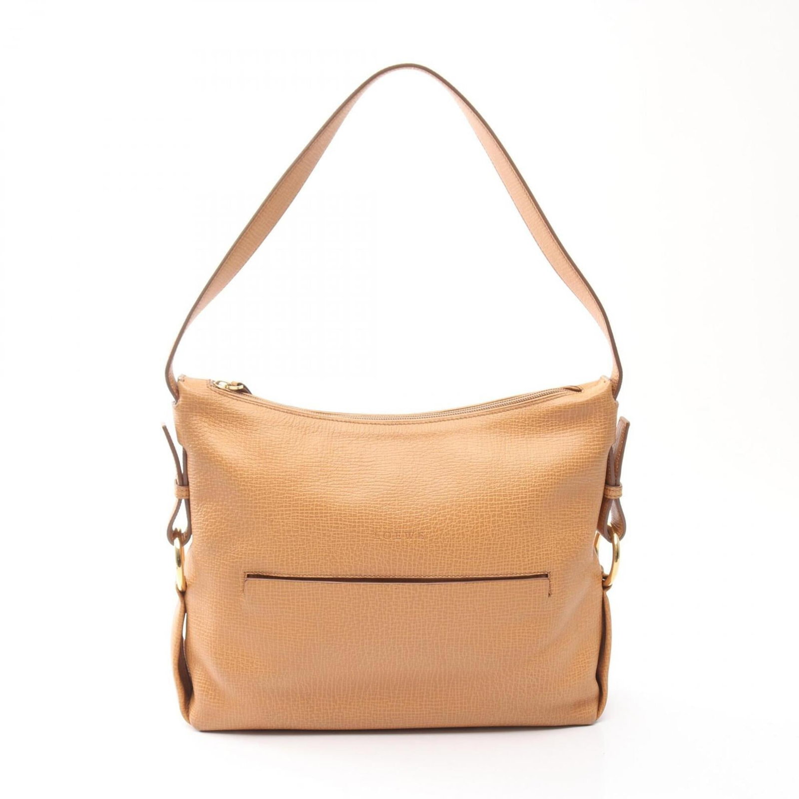 Loewe Handbag Shoulder Bag Leather: Loewe Handbag Shoulder Bag Leather Loewe Handbag Shoulder Bag Leather. This beige leather shoulder bag features a classic design with clean lines and a timeless aesthetic. Made from high-quality leath