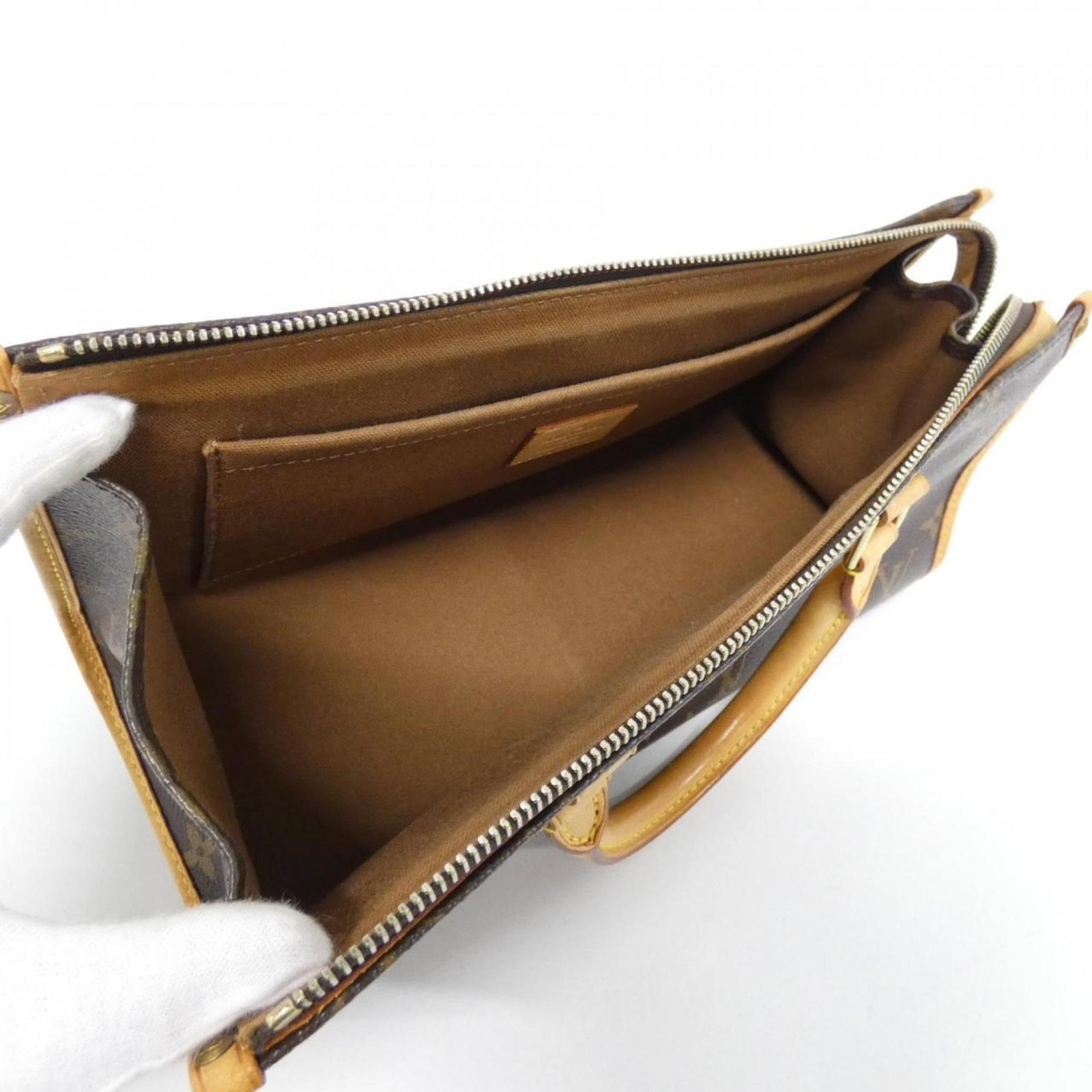 Canvas Coated Louis Vuitton Handbag - 8