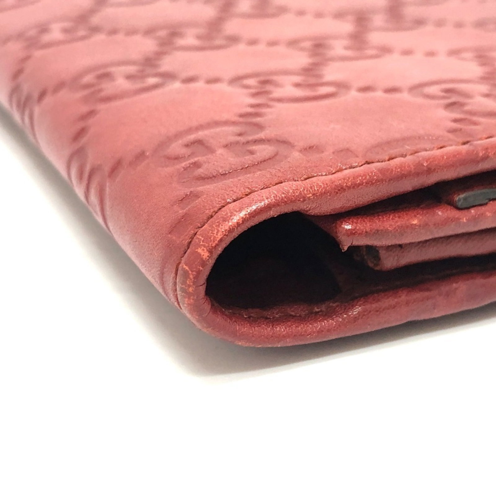 Long Wallet Bi Fold Gg Leather - 16