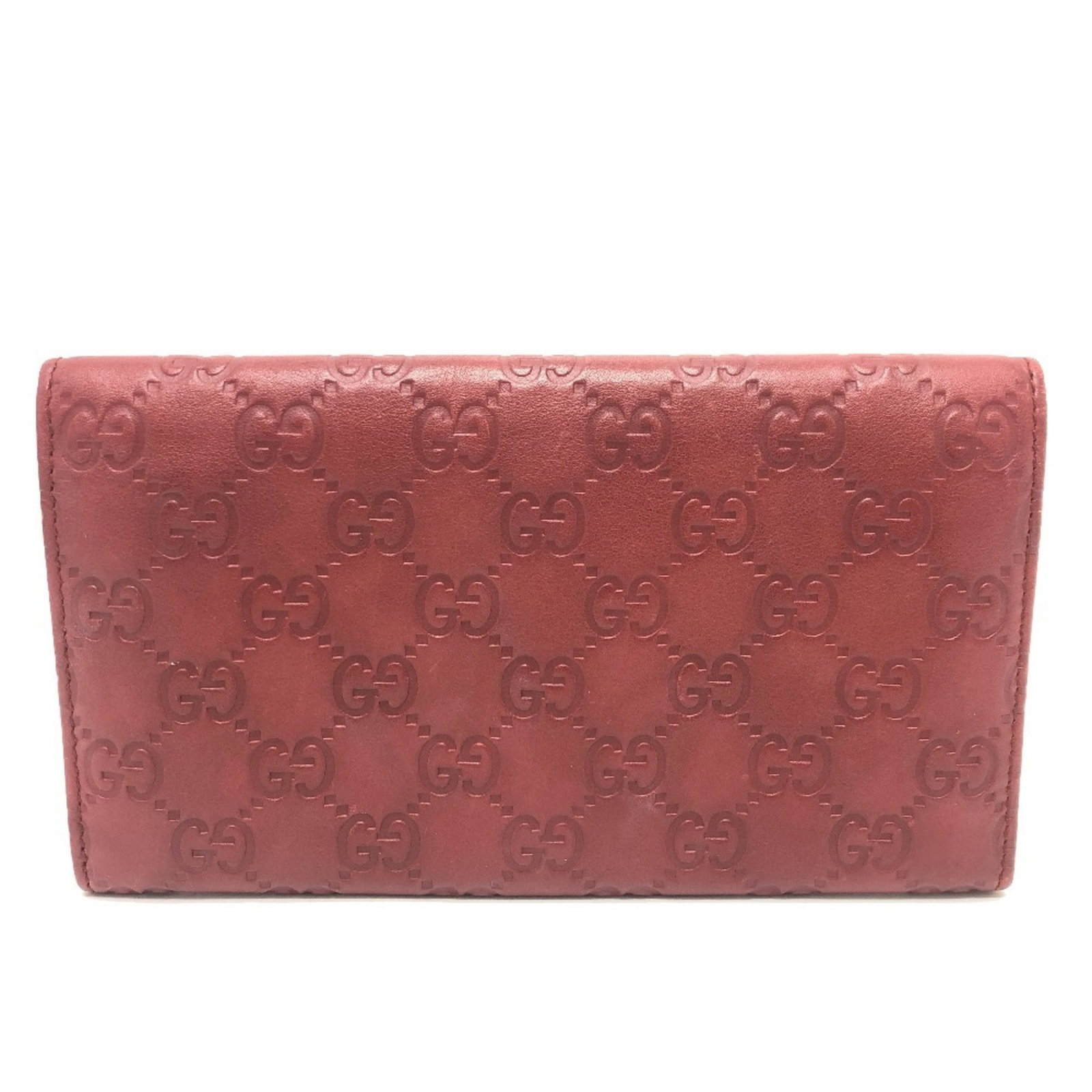 Long Wallet Bi Fold Gg Leather - 2