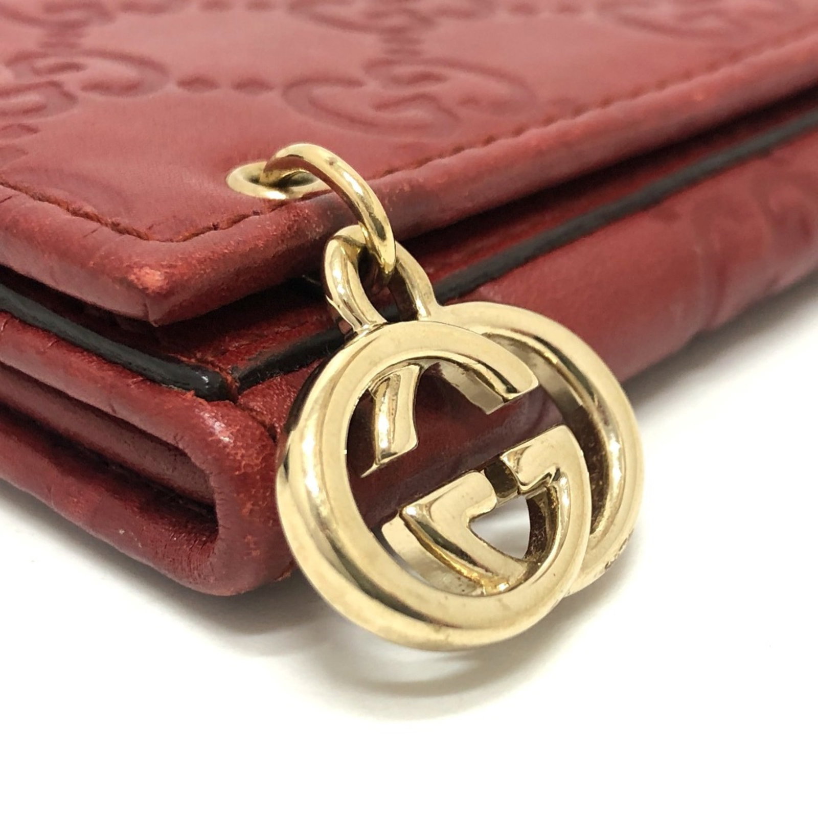 Long Wallet Bi Fold Gg Leather - 5