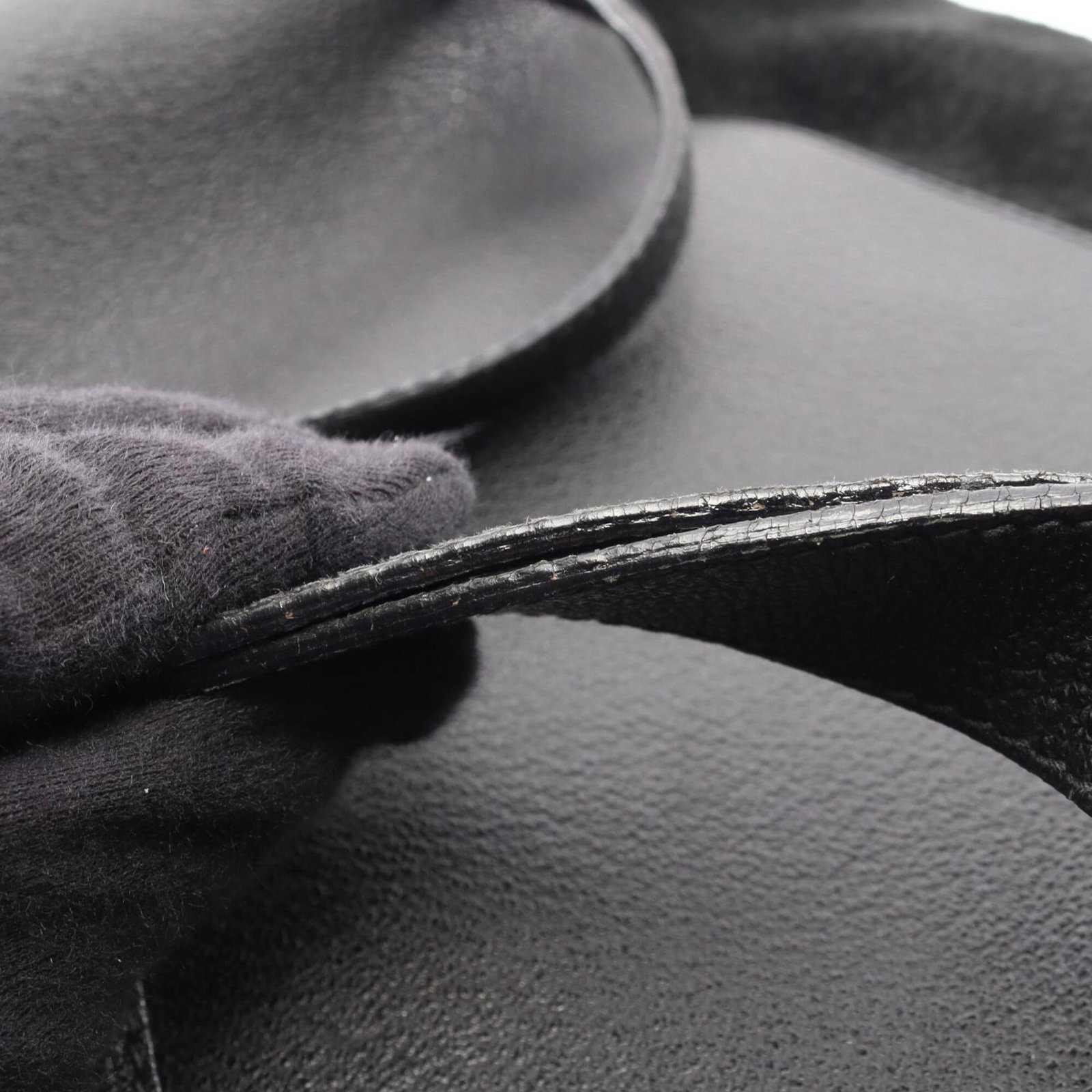 Handbag Gucci Leather Suede Backpack - 12