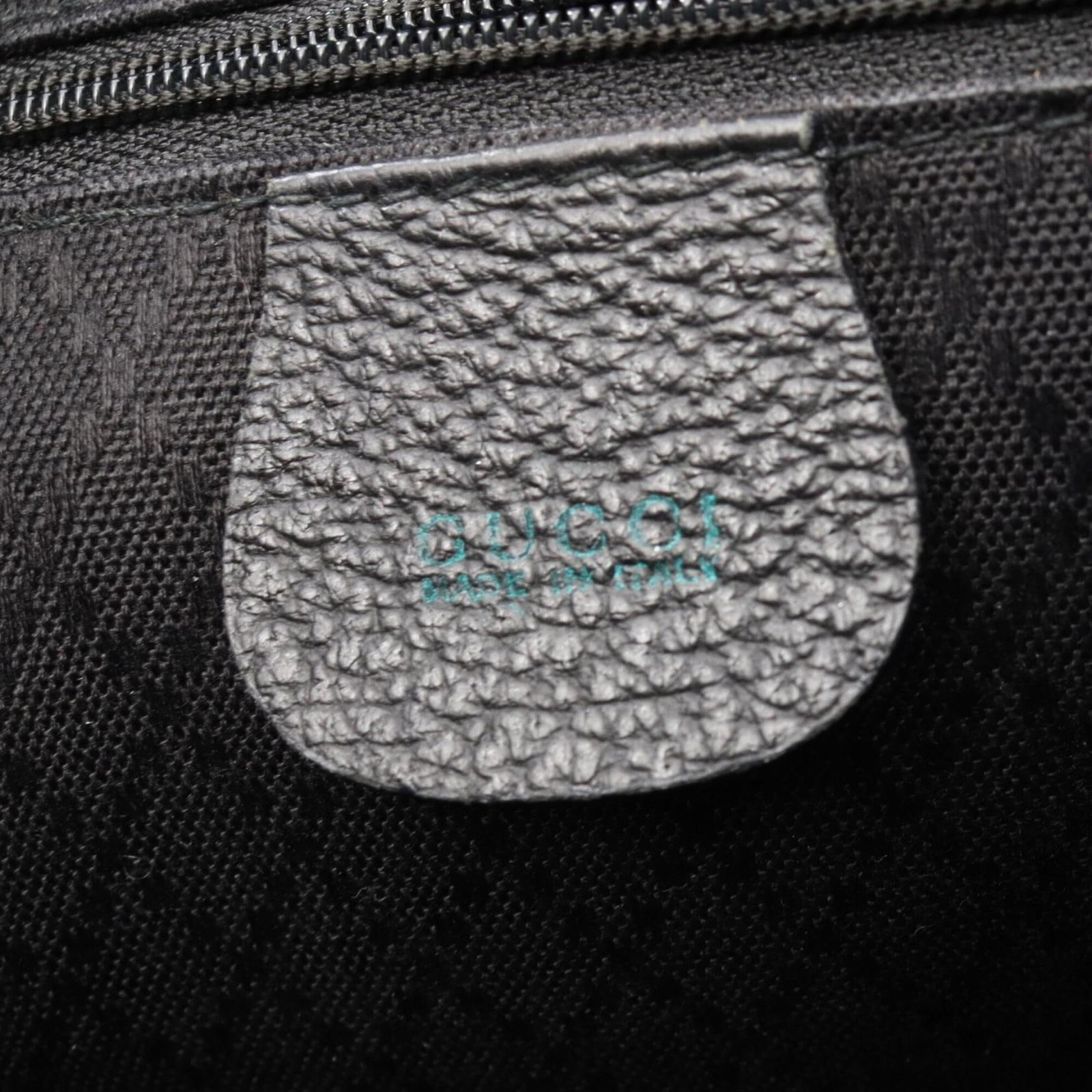 Handbag Gucci Leather Suede Backpack - 4