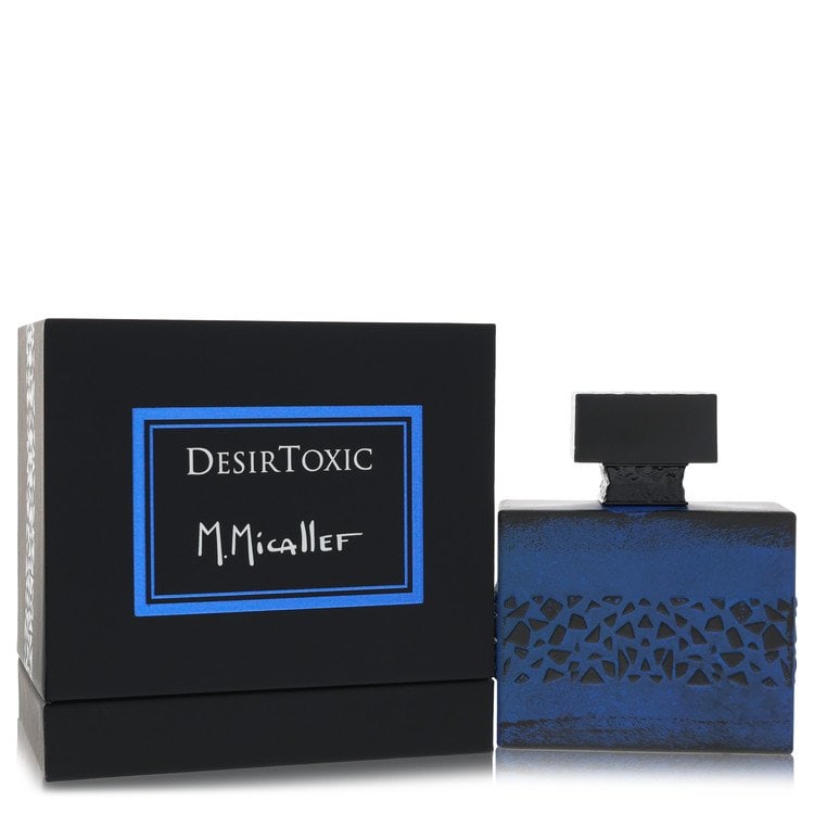DesirToxic by M. Micallef Eau De Parfum Spray (Unisex) 3.3 oz: DesirToxic by M. Micallef Eau De Parfum Spray (Unisex) 3.3 oz DesirToxic by M. Micallef Eau De Parfum Spray is a unisex cologne available in a 3.3 oz size, offering a unique fragrance experience for t