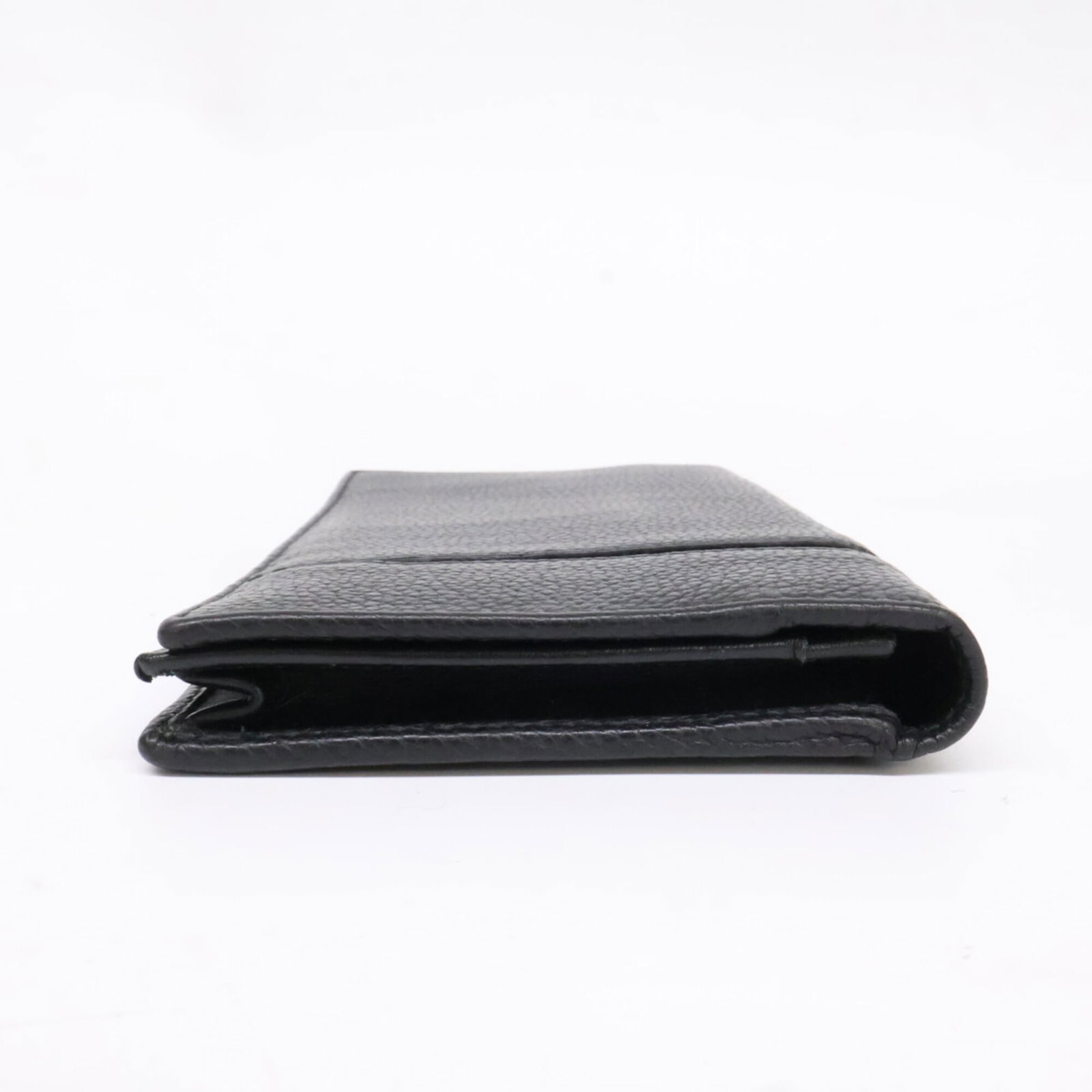 Long Bi fold Wallet Leather - 2