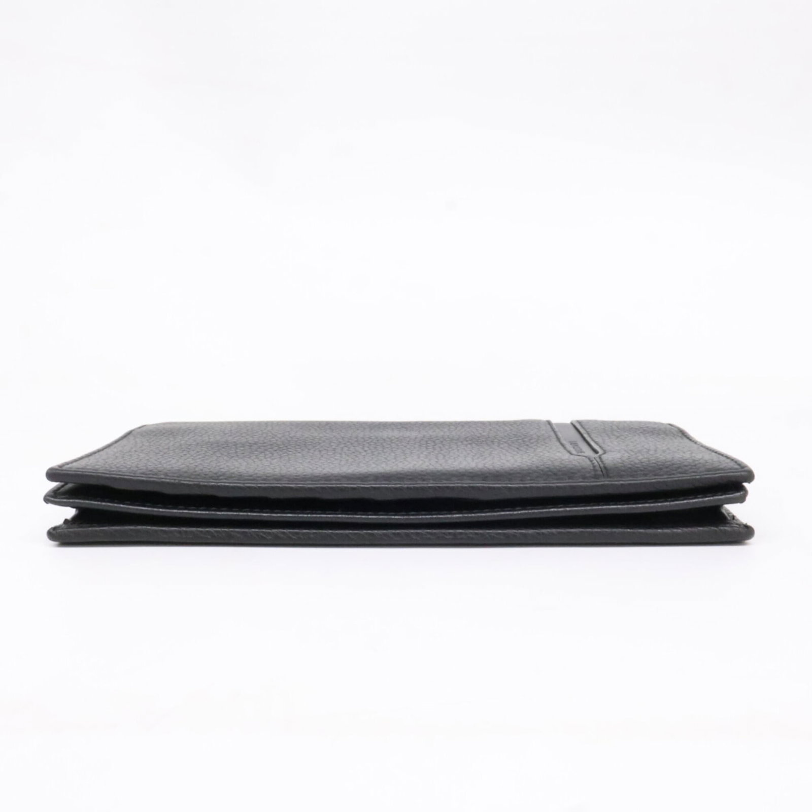 Long Bi fold Wallet Leather - 3