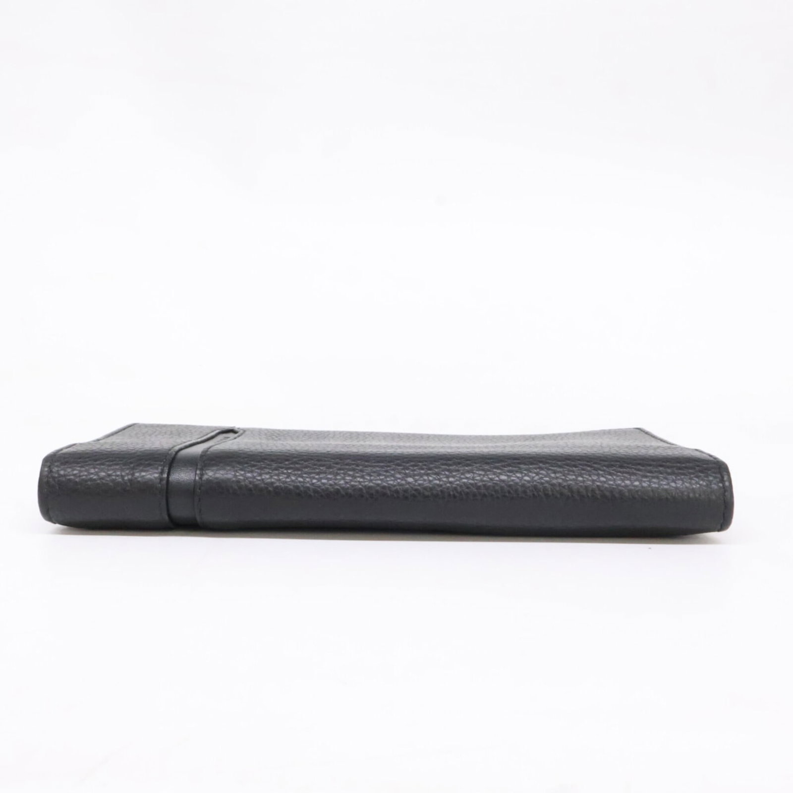 Long Bi fold Wallet Leather - 5