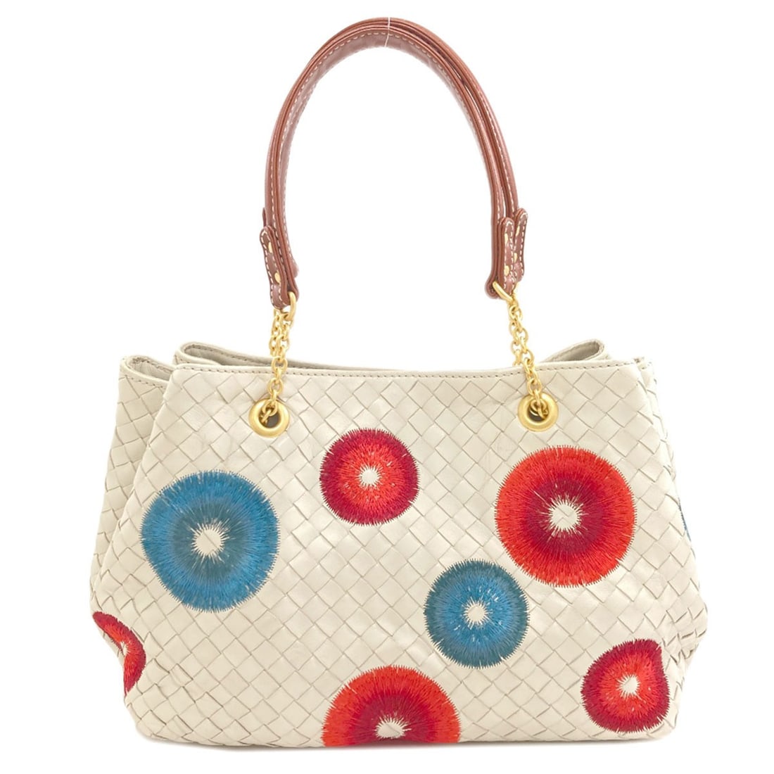 Bottega Veneta Intrecciato Bubble Bag Tote Bag Calf: Bottega Veneta Intrecciato Bubble Bag Tote Bag Calf White Bottega Veneta Intrecciato Bubble Bag Tote Bag made from Calf exterior. The iconic Intrecciato woven design adds a touch of elegance to this