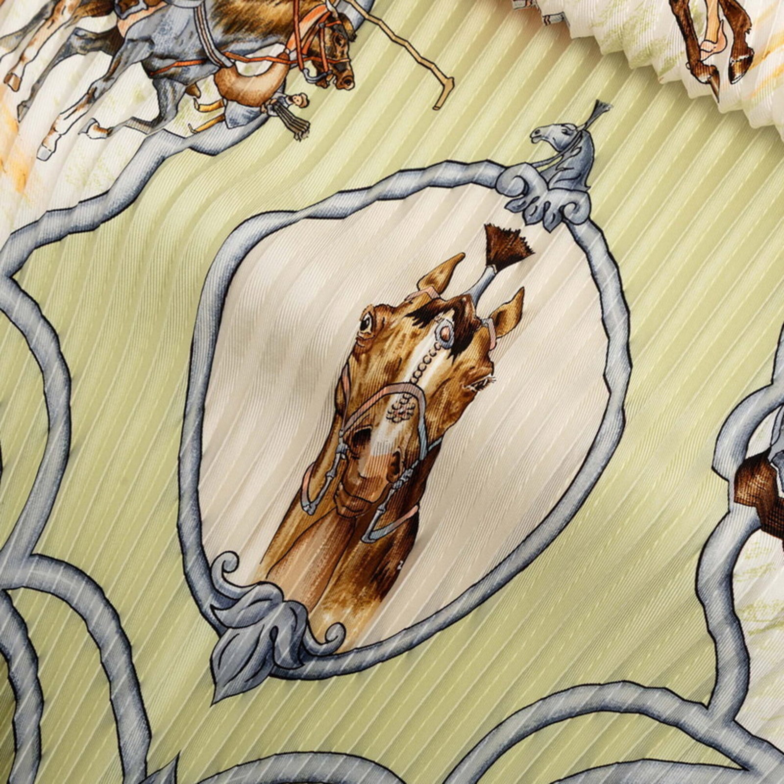 Hermes Silk Scarf - 4