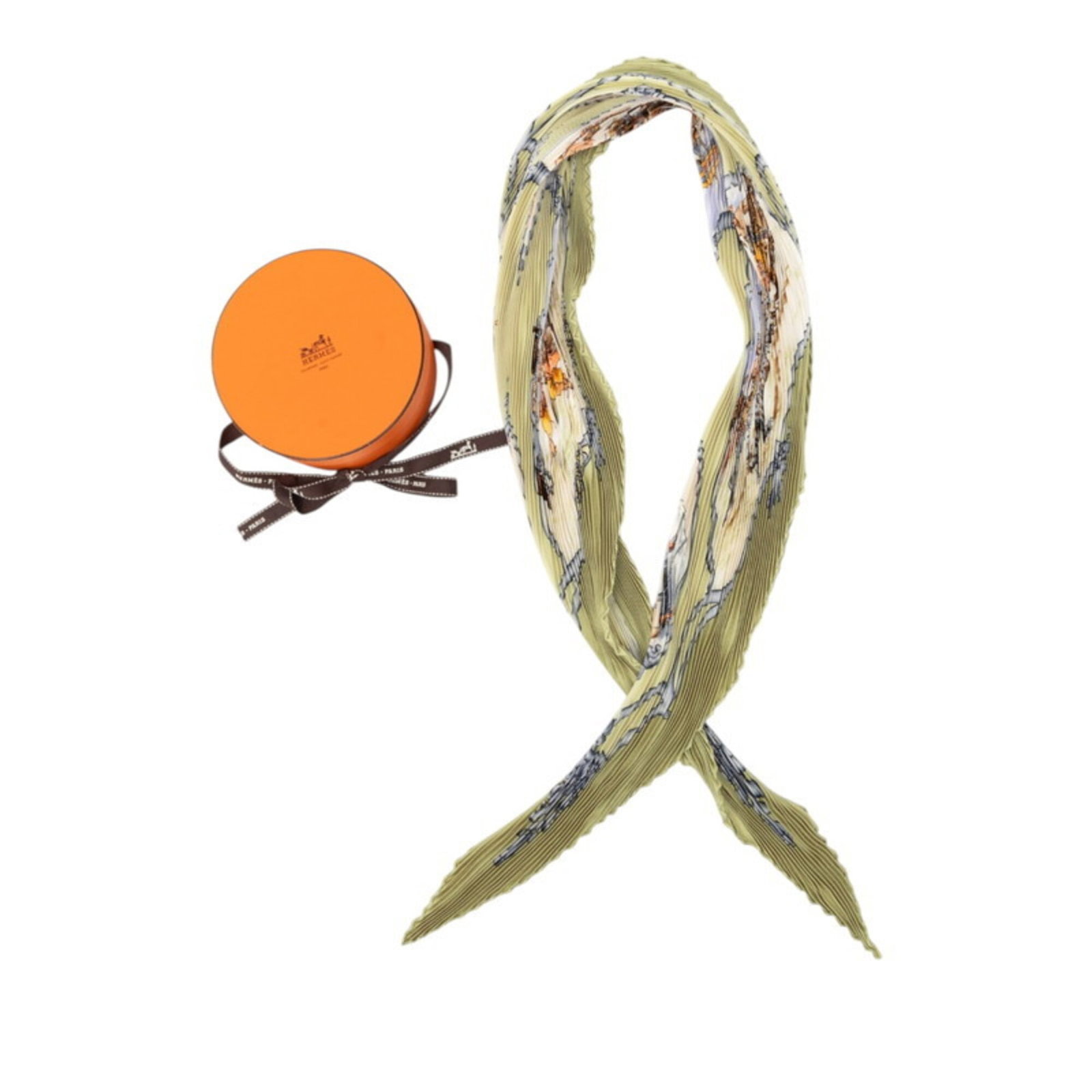 Hermes Silk Scarf - 9