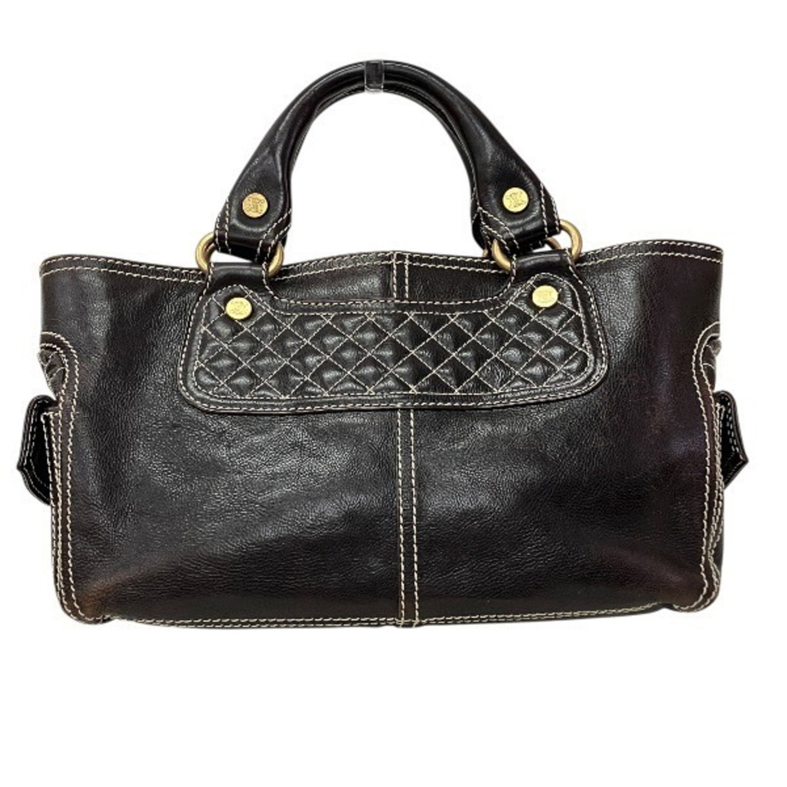 Handbag Celine Leather - 2