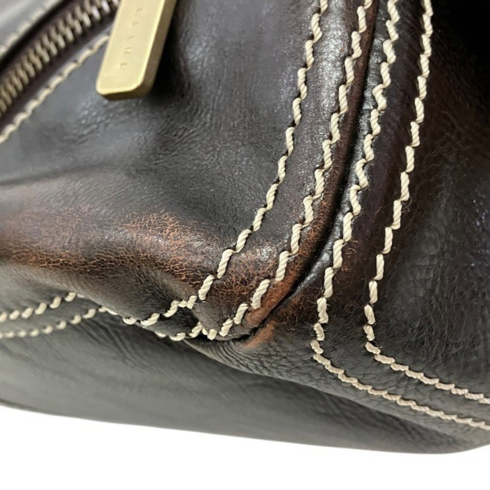 Handbag Celine Leather - 7