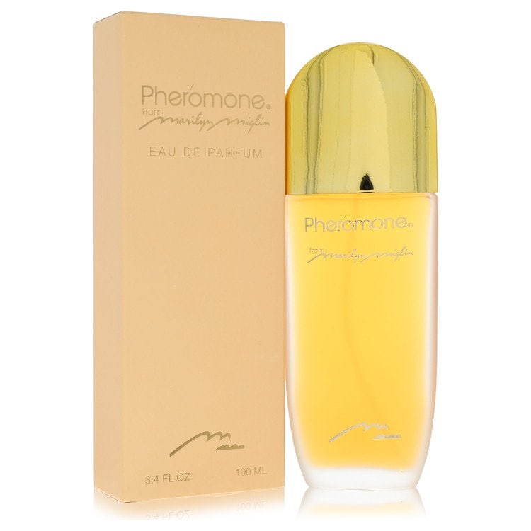 Pheromone by Marilyn Miglin Eau De Parfum Spray 3.4 oz: Pheromone by Marilyn Miglin Eau De Parfum Spray 3.4 oz The Marilyn Miglin Eau De Parfum Spray, released in 1978, offers a complex blend of green floral notes that create a unique perfume experience. T
