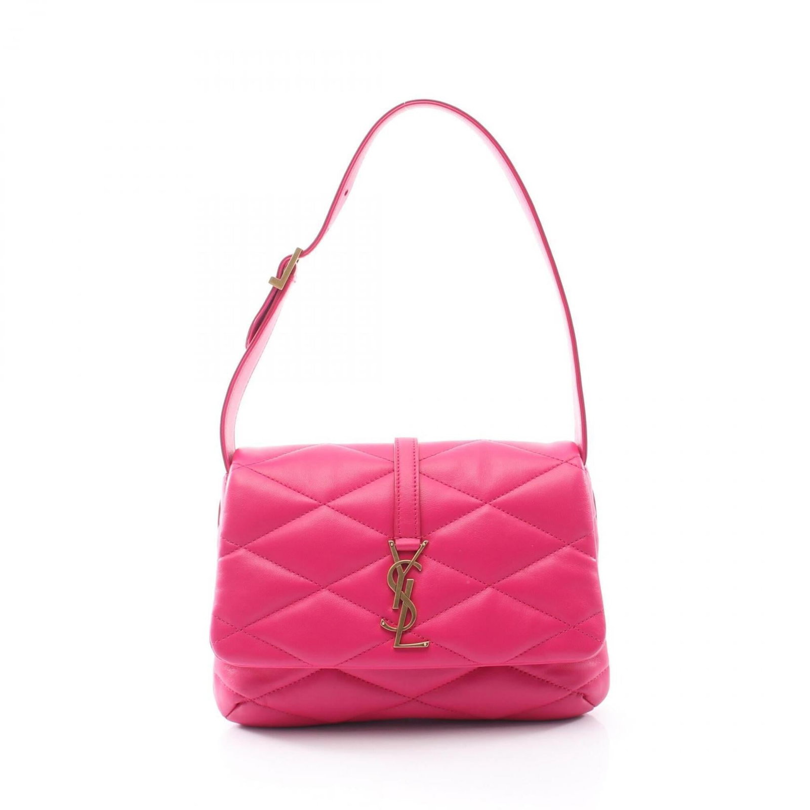 Saint Laurent Handbag Shoulder Bag Leather: Saint Laurent Handbag Shoulder Bag Leather Pink Saint Laurent MPN 698567 leather shoulder bag with dimensions 18cm x 25cm x 4cm. This stylish handbag features a classic design and premium leather