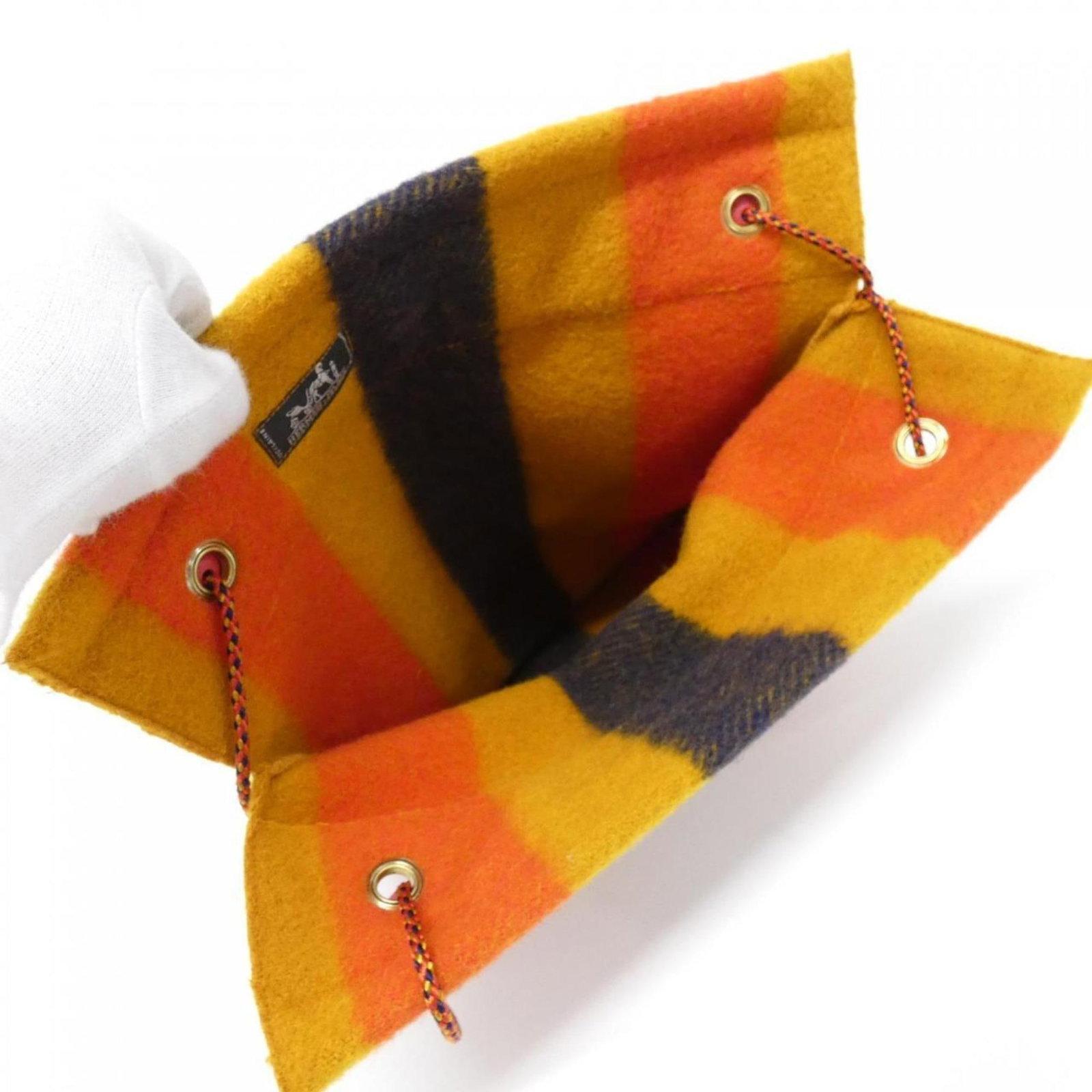 Hermes Shoulder Bag Wool - 6