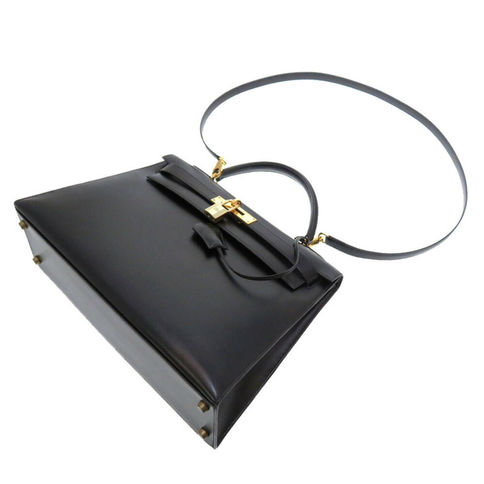 Calf Leather Handbag Hermes - 7