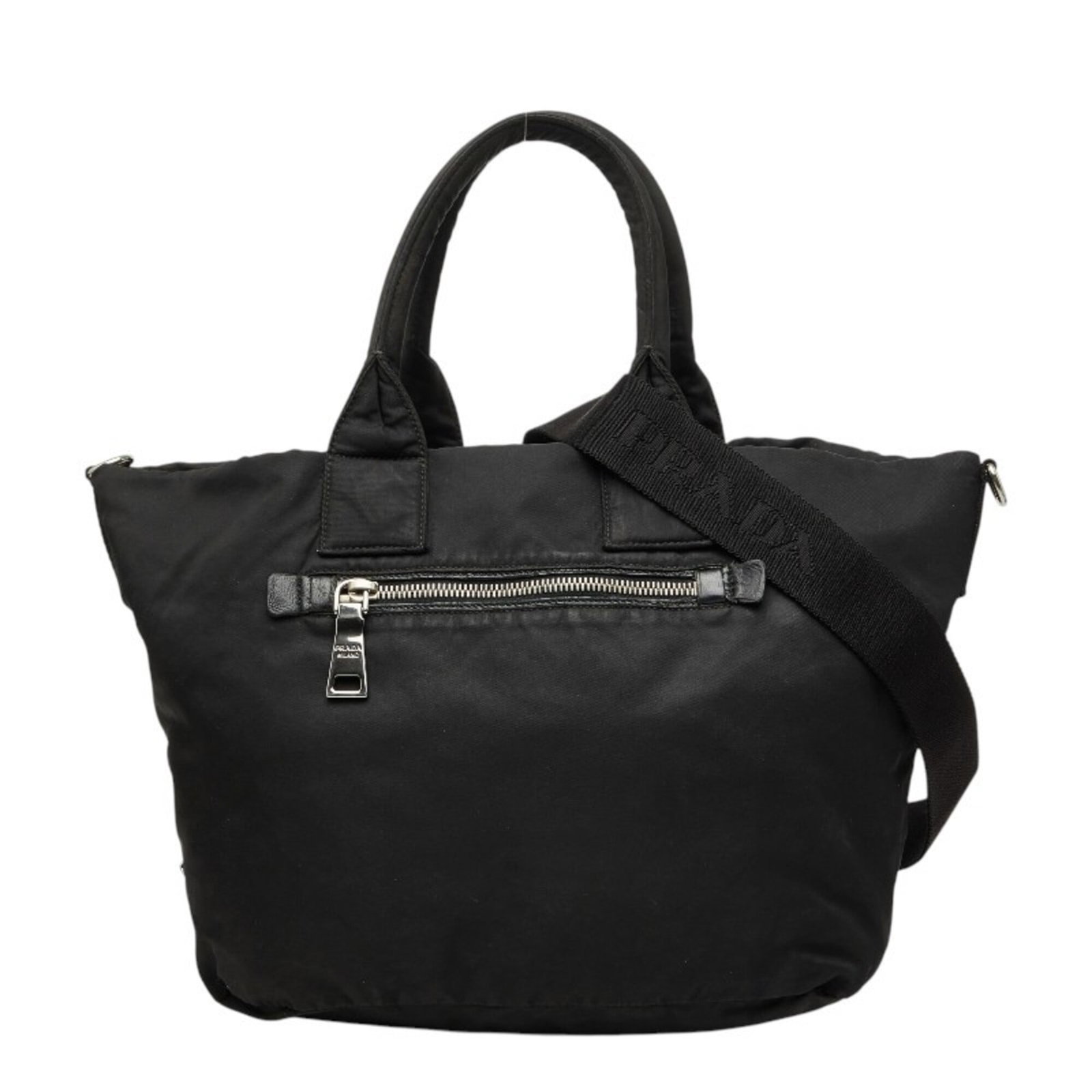 Prada Handbag Shoulder Bag Nylon - 4