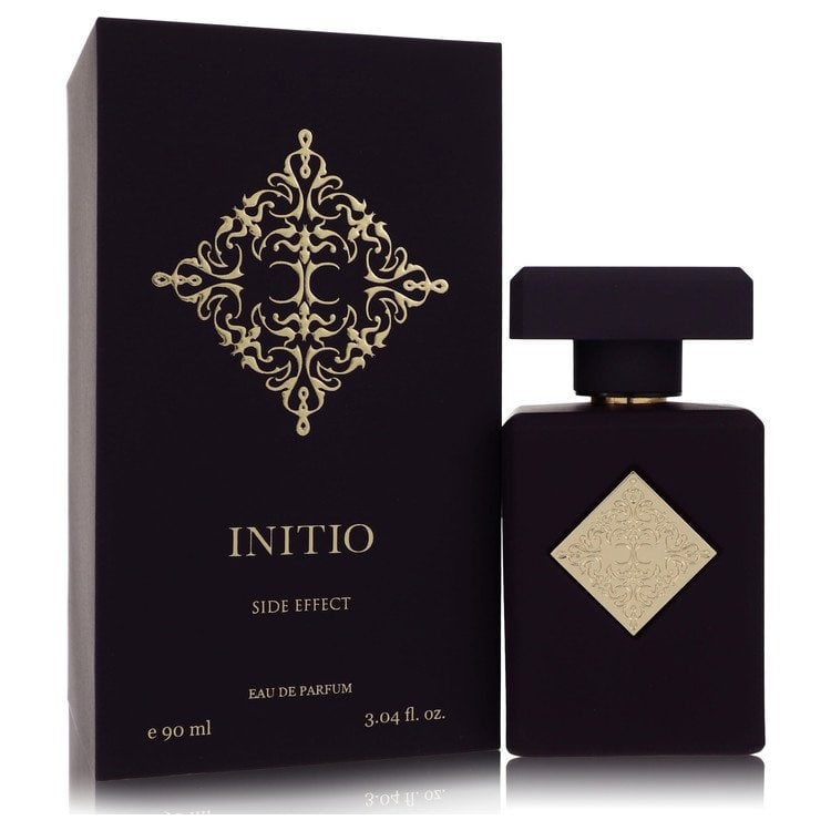 Initio Side Effect by Initio Parfums Prives Eau De Parfum Spray (Unisex) 3.04 oz: Initio Side Effect by Initio Parfums Prives Eau De Parfum Spray (Unisex) 3.04 oz Initio Side Effect by Initio Parfums Prives Eau De Parfum Spray is a vibrant and intoxicating cologne launched in 2016.