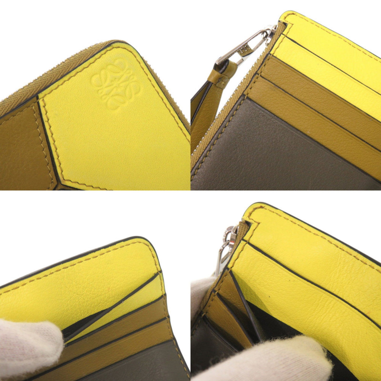 Card case leather from Loewe - 8