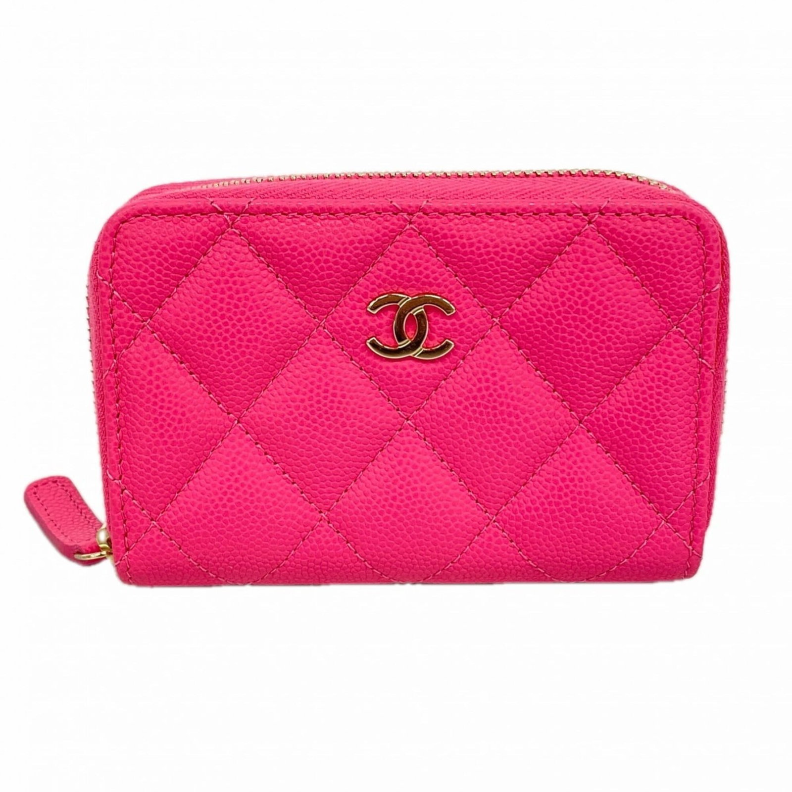 Chanel Coin Purse/ Coin Case Grained Calfskin (1 of 8)