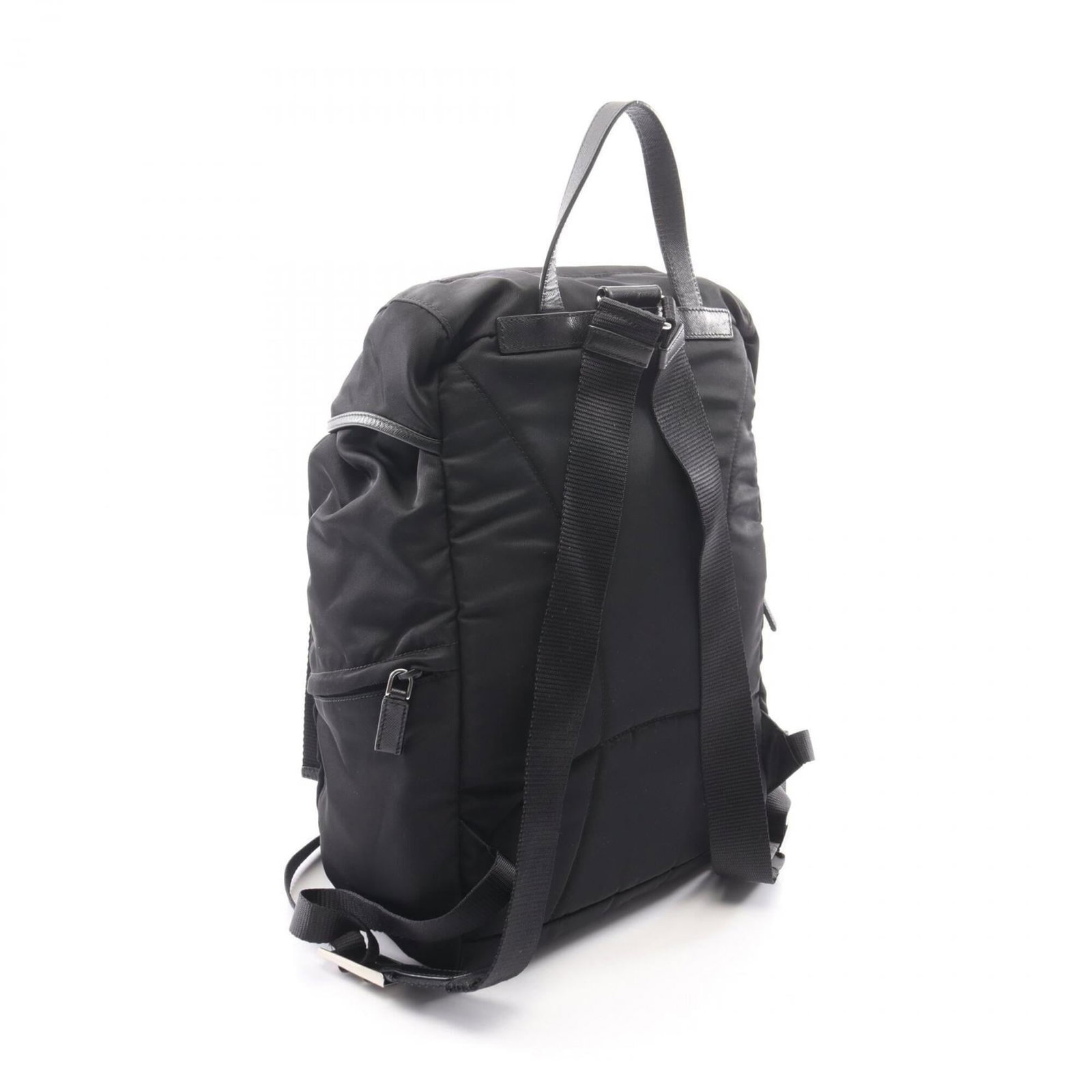 Nylon Leather Prada Backpack - 2