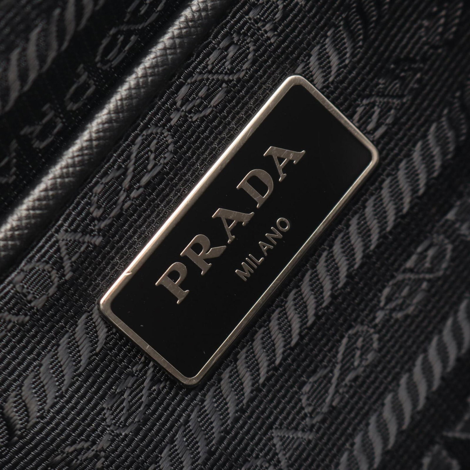 Nylon Leather Prada Backpack - 4