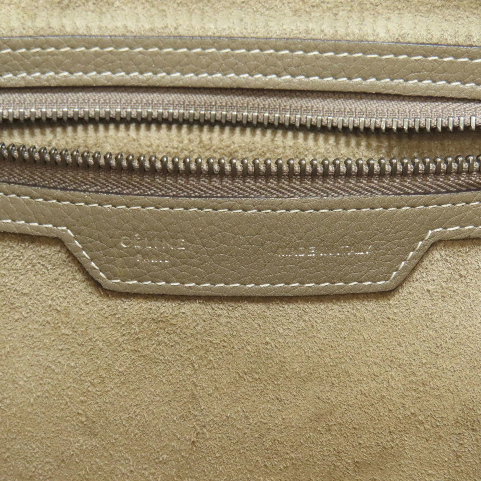 Handbag Celine Leather - 6