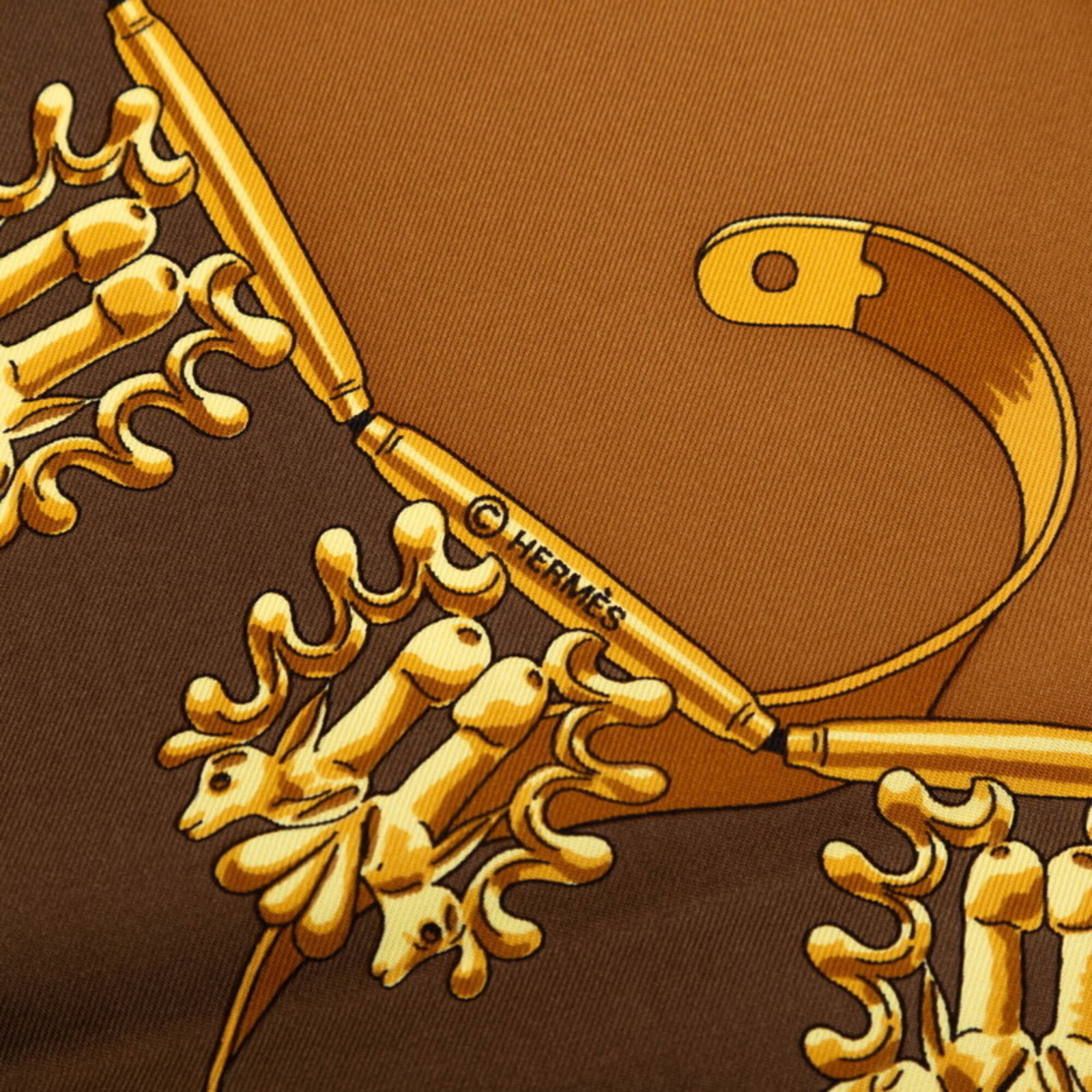 Hermes Silk Scarf - 4
