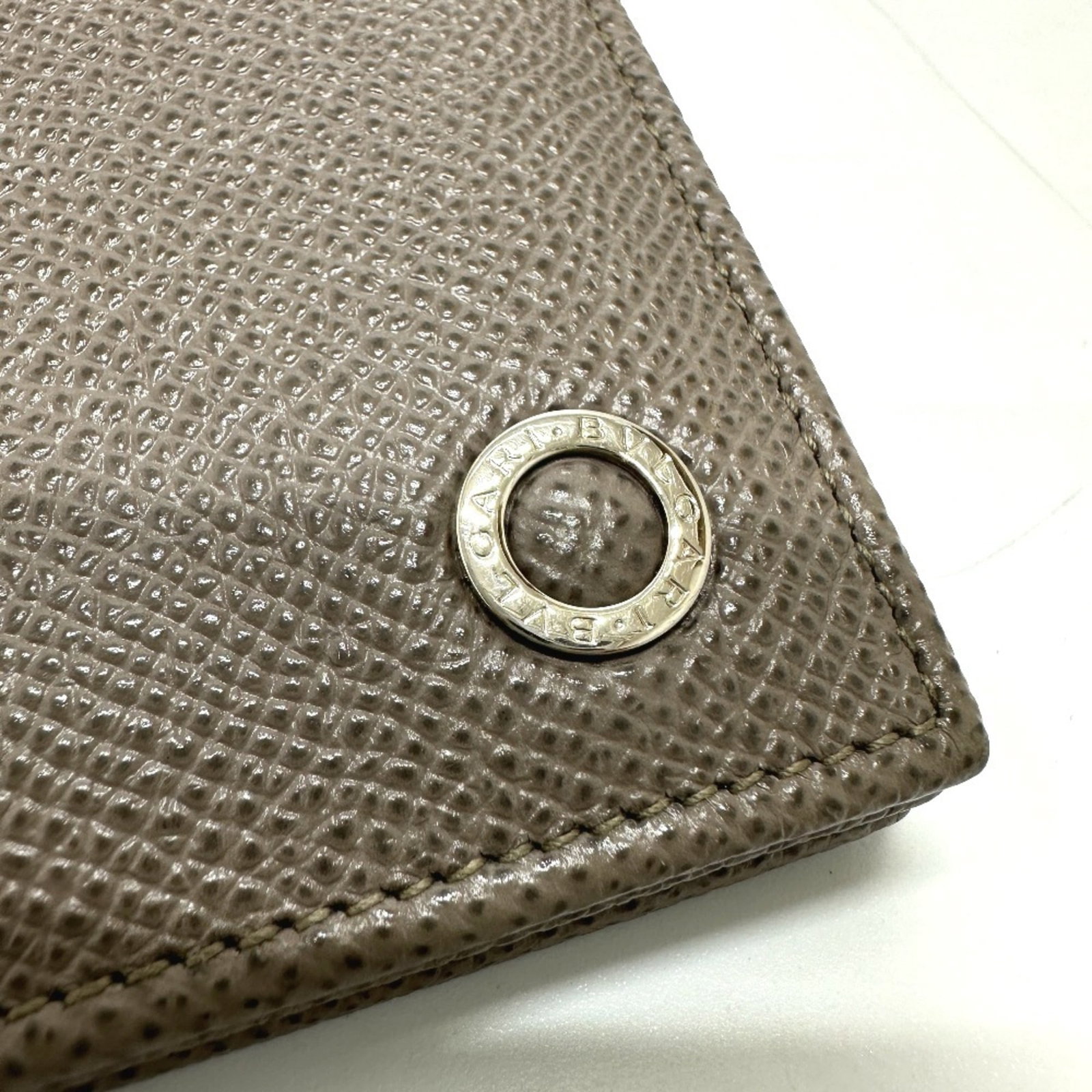Long Bi fold Wallet Leather - 6