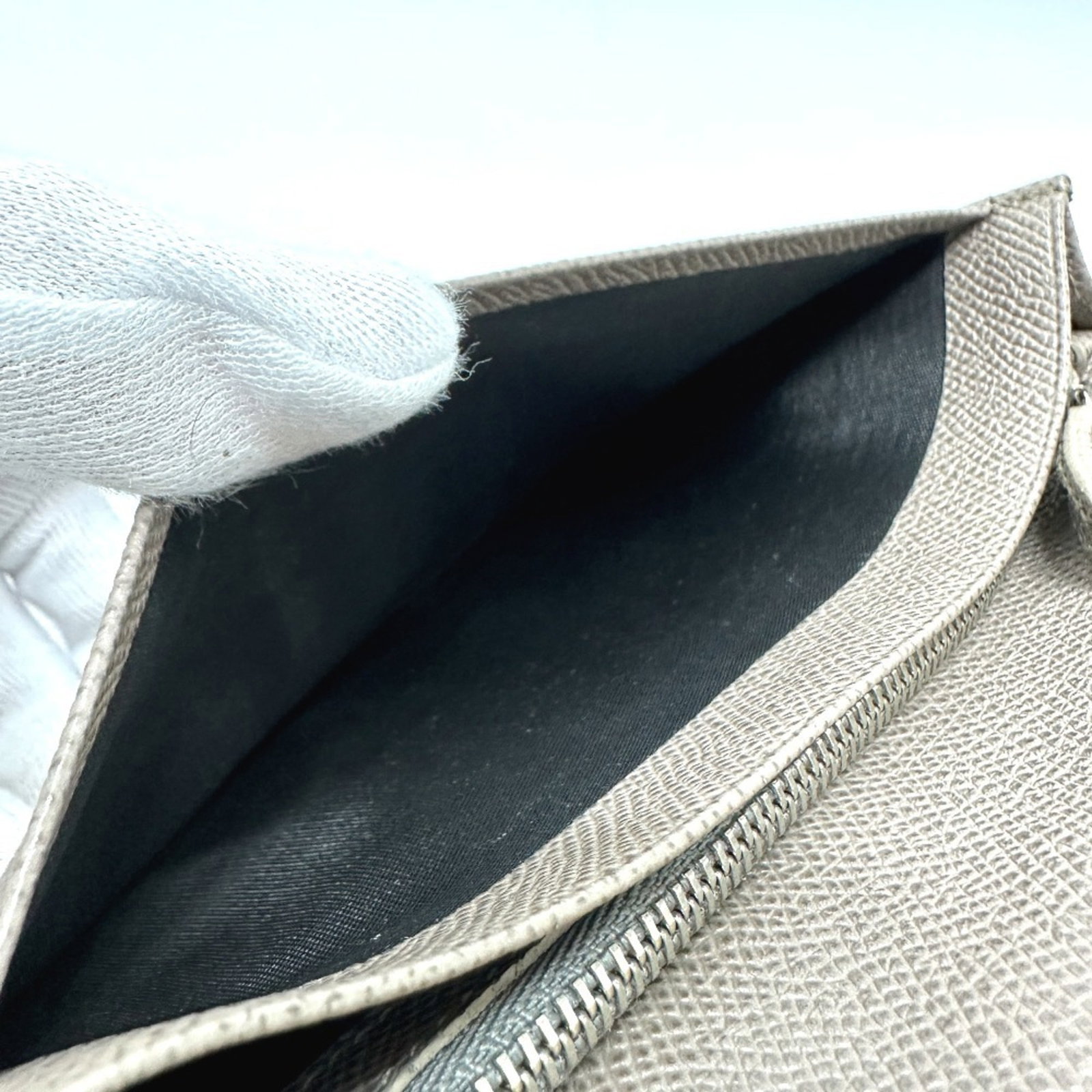 Long Bi fold Wallet Leather - 9