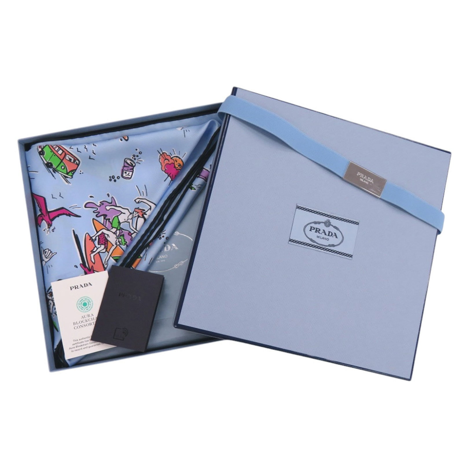 Silk scarf from Prada - 2