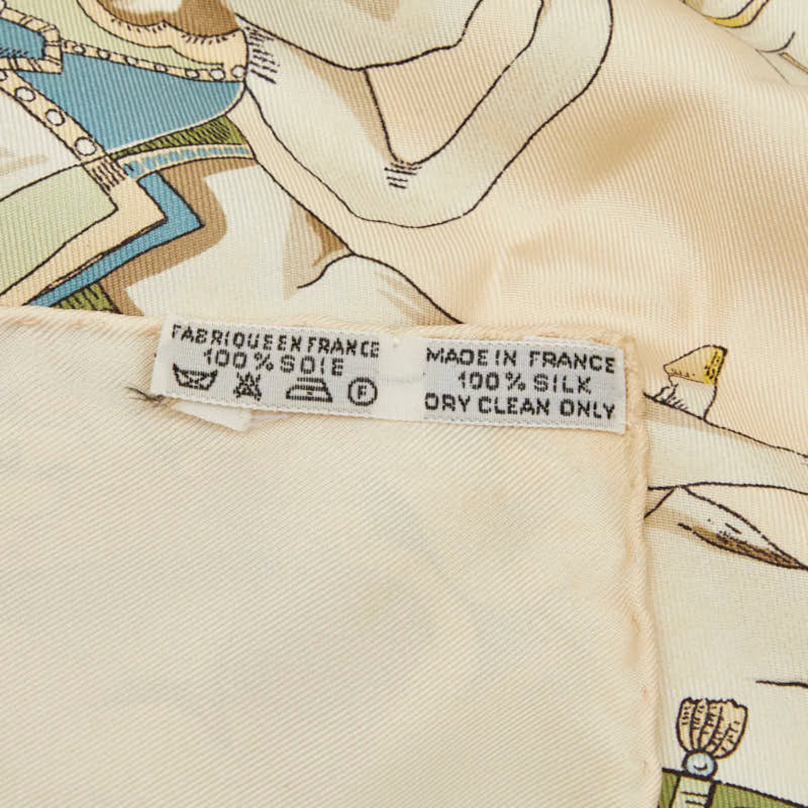 Hermes Silk Scarf - 4