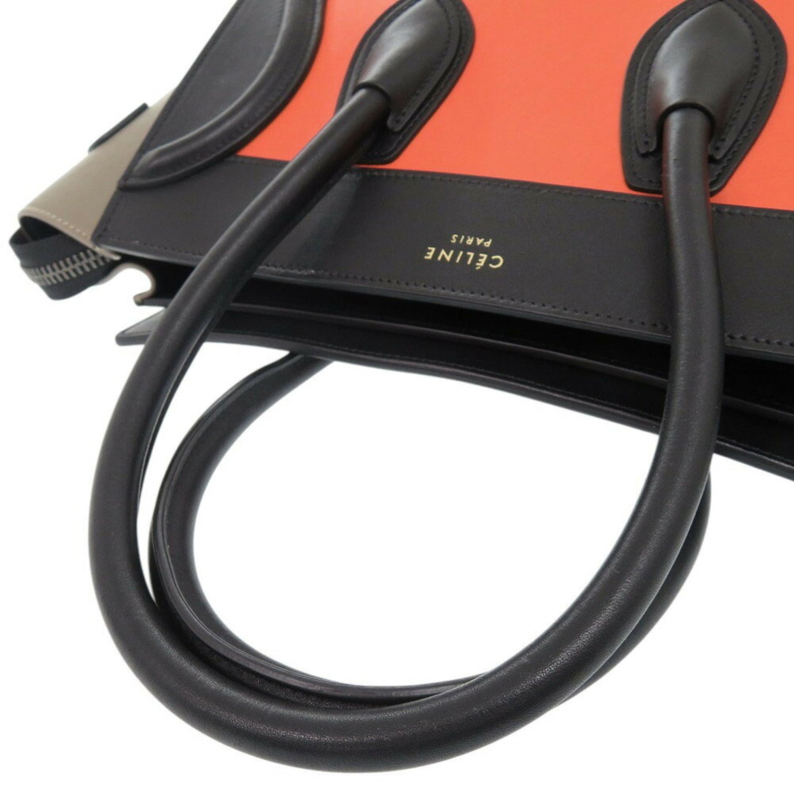 Handbag Celine Leather - 7
