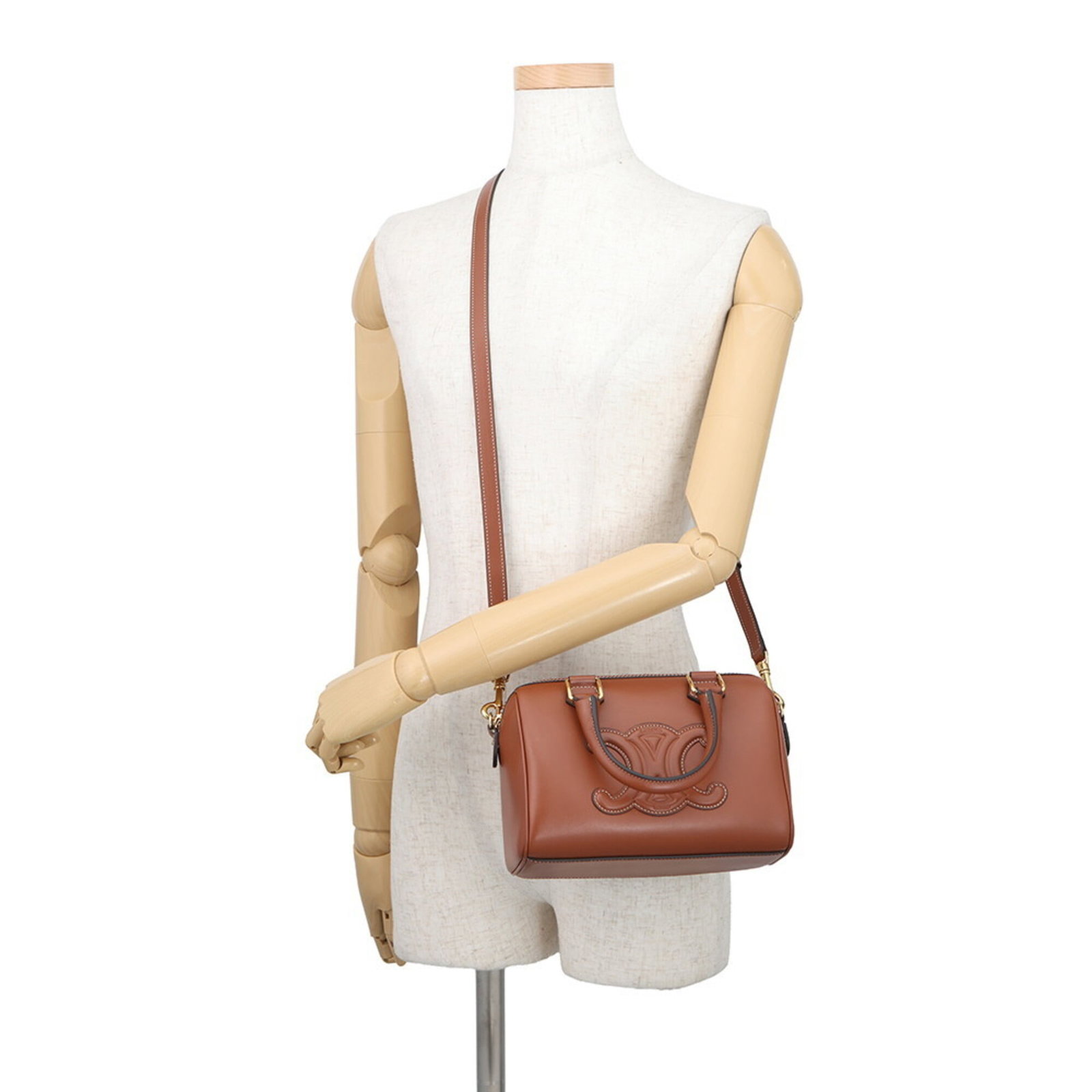 Handbag Celine Leather - 5