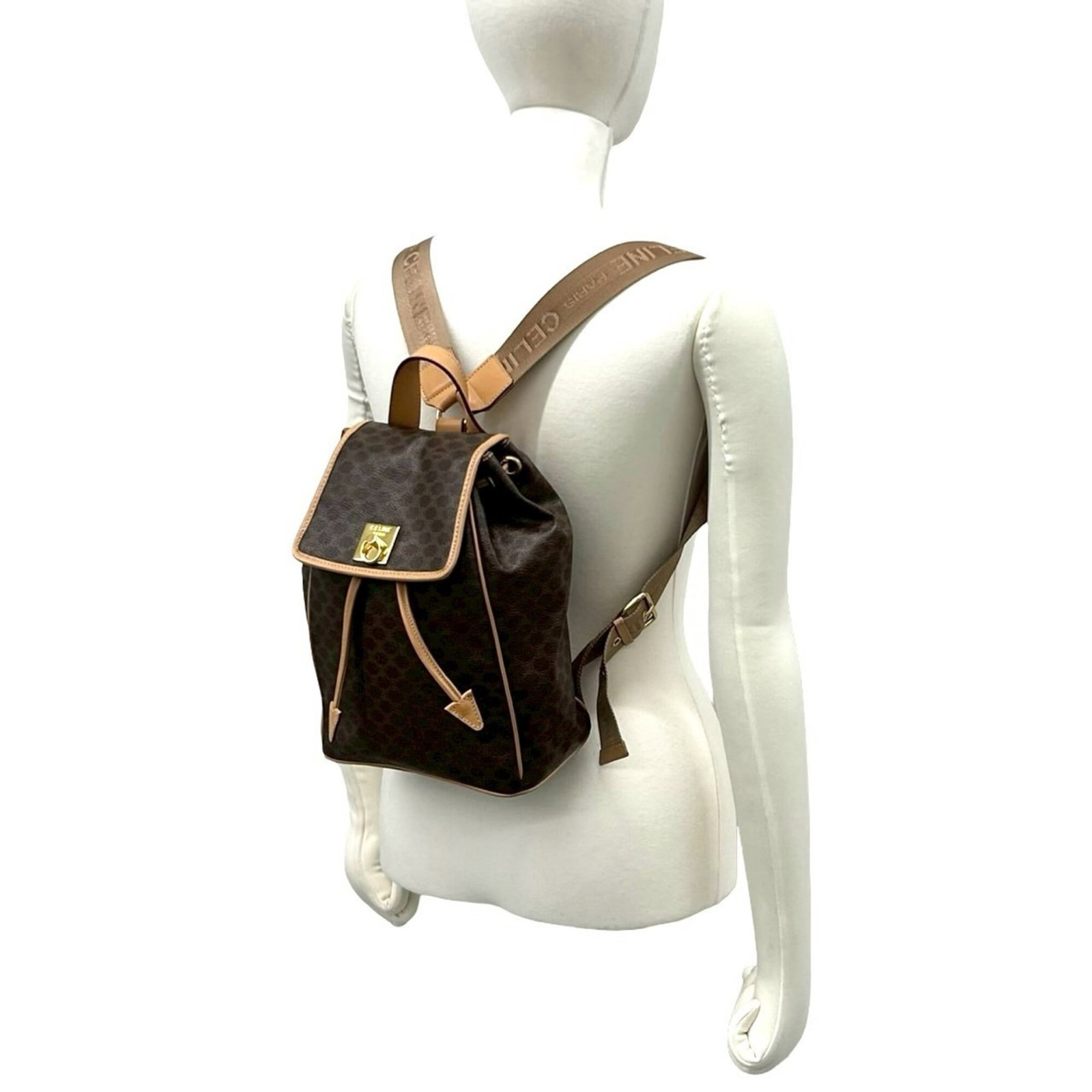 PVC Leather Backpack Celine - 2