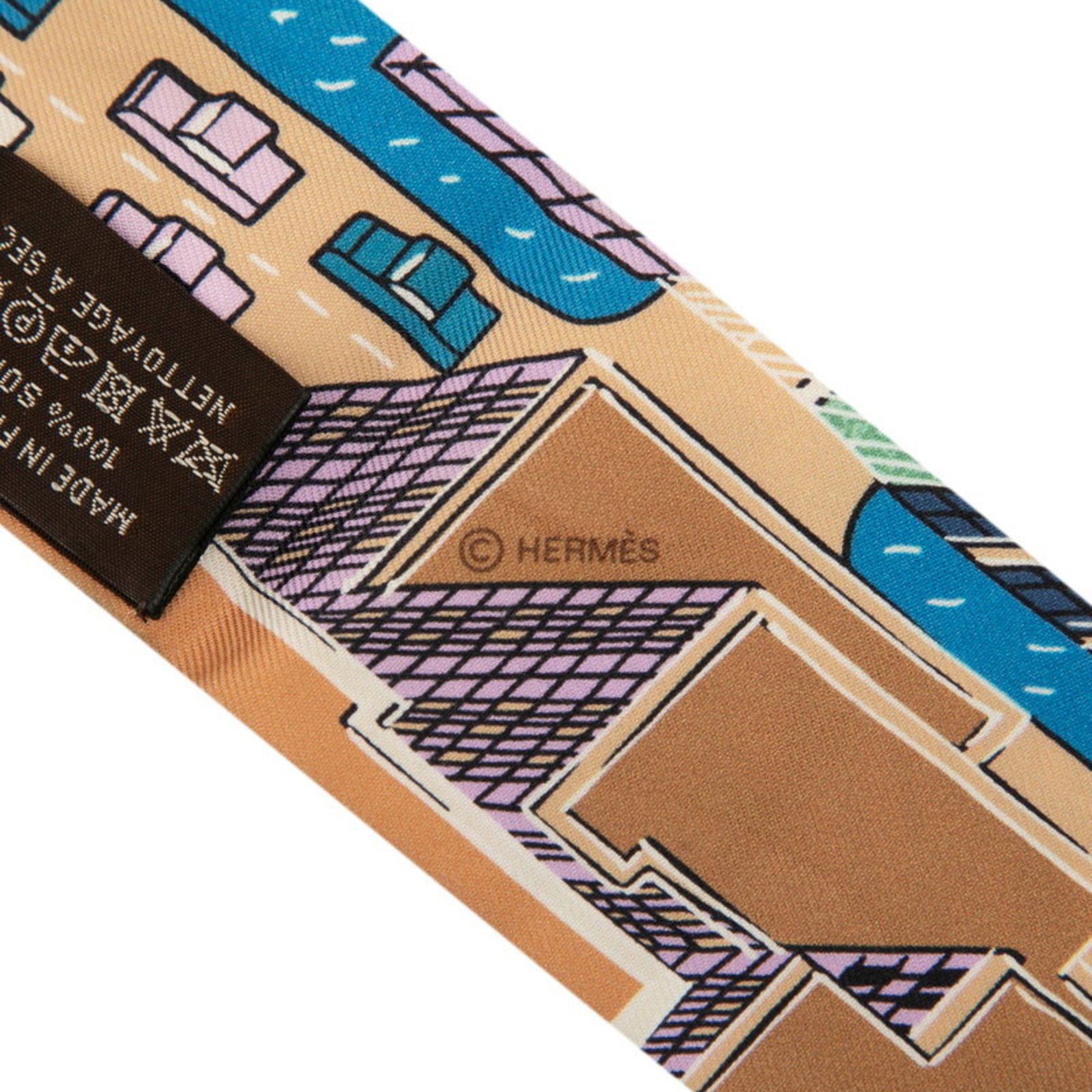 Hermes Silk Scarf - 4