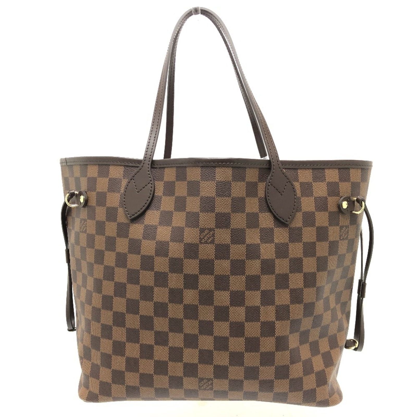 Damier Canvas Tote Bag by Louis Vuitton: Damier Canvas Tote Bag by Louis Vuitton Damier Canvas Tote Bag by Louis Vuitton - A timeless and stylish accessory, this tote bag features the iconic Damier canvas design in a rich brown color. The go