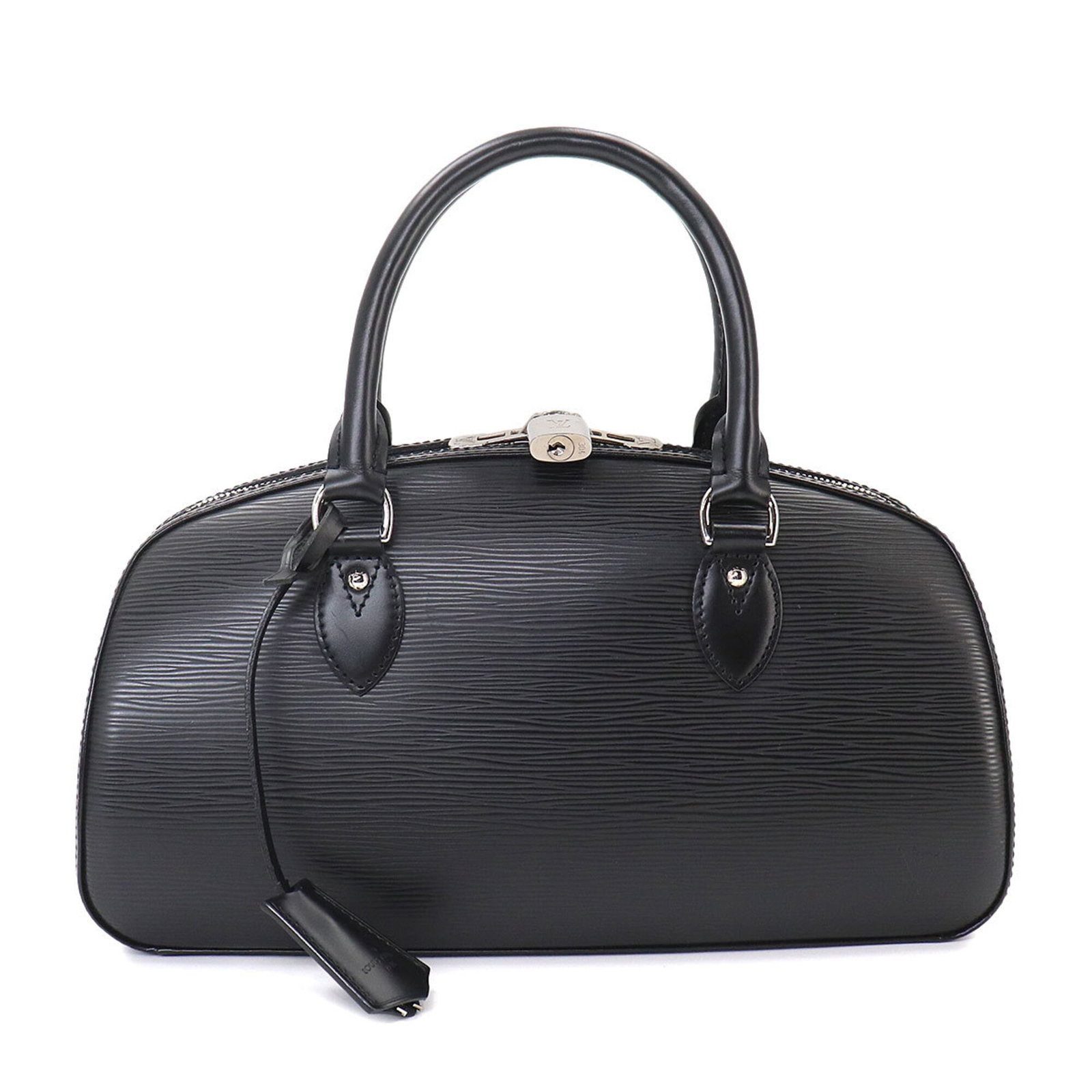Louis Vuitton Handbag Epi Leather: Louis Vuitton Handbag Epi Leather Epi leather construction gives this Louis Vuitton handbag its distinctive look and feel, while the Noir color provides a sleek and sophisticated appearance. Made